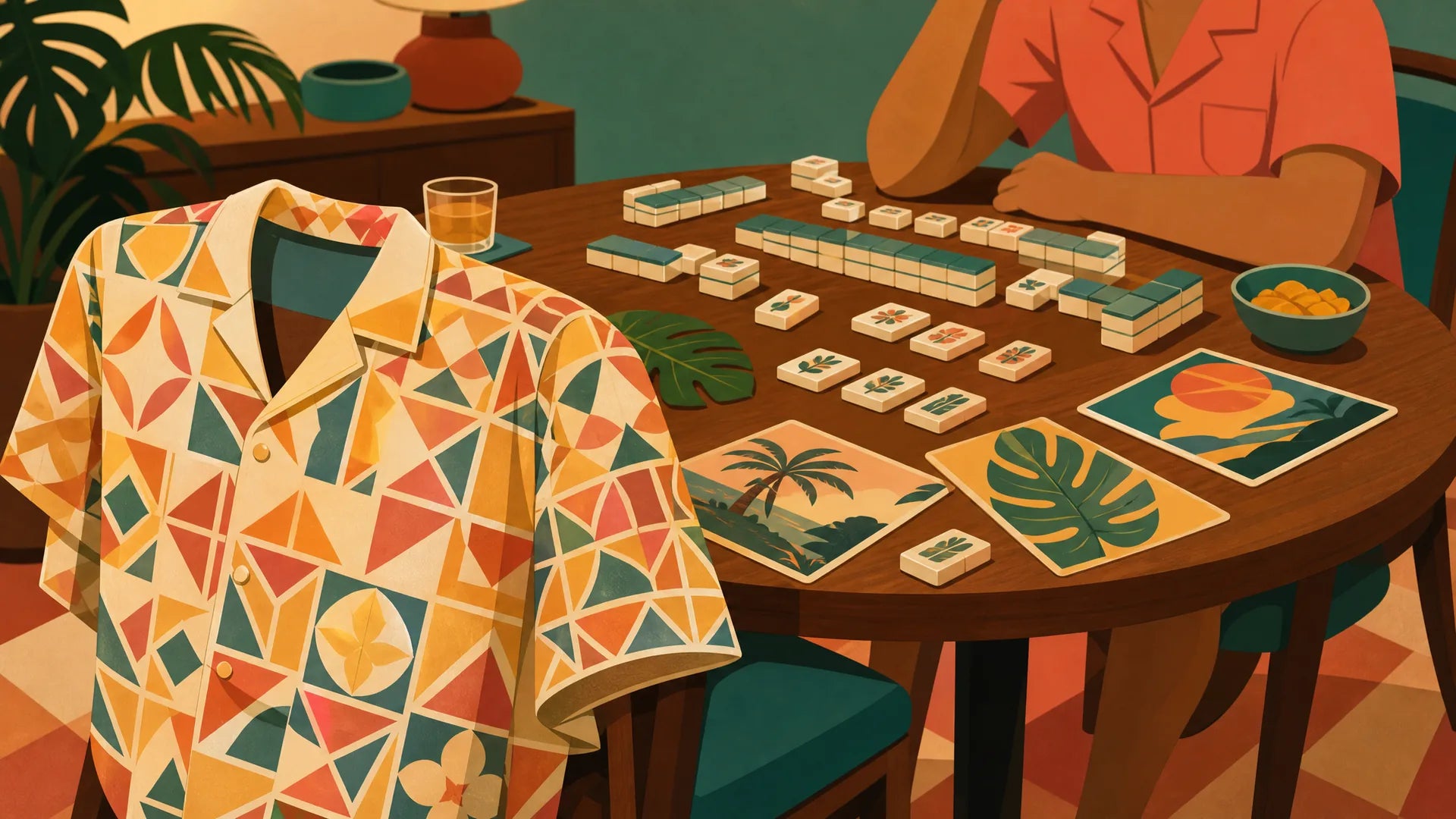 Mahjong Shirt Trend 2026: Camp-Collar Styles & Retro Prints