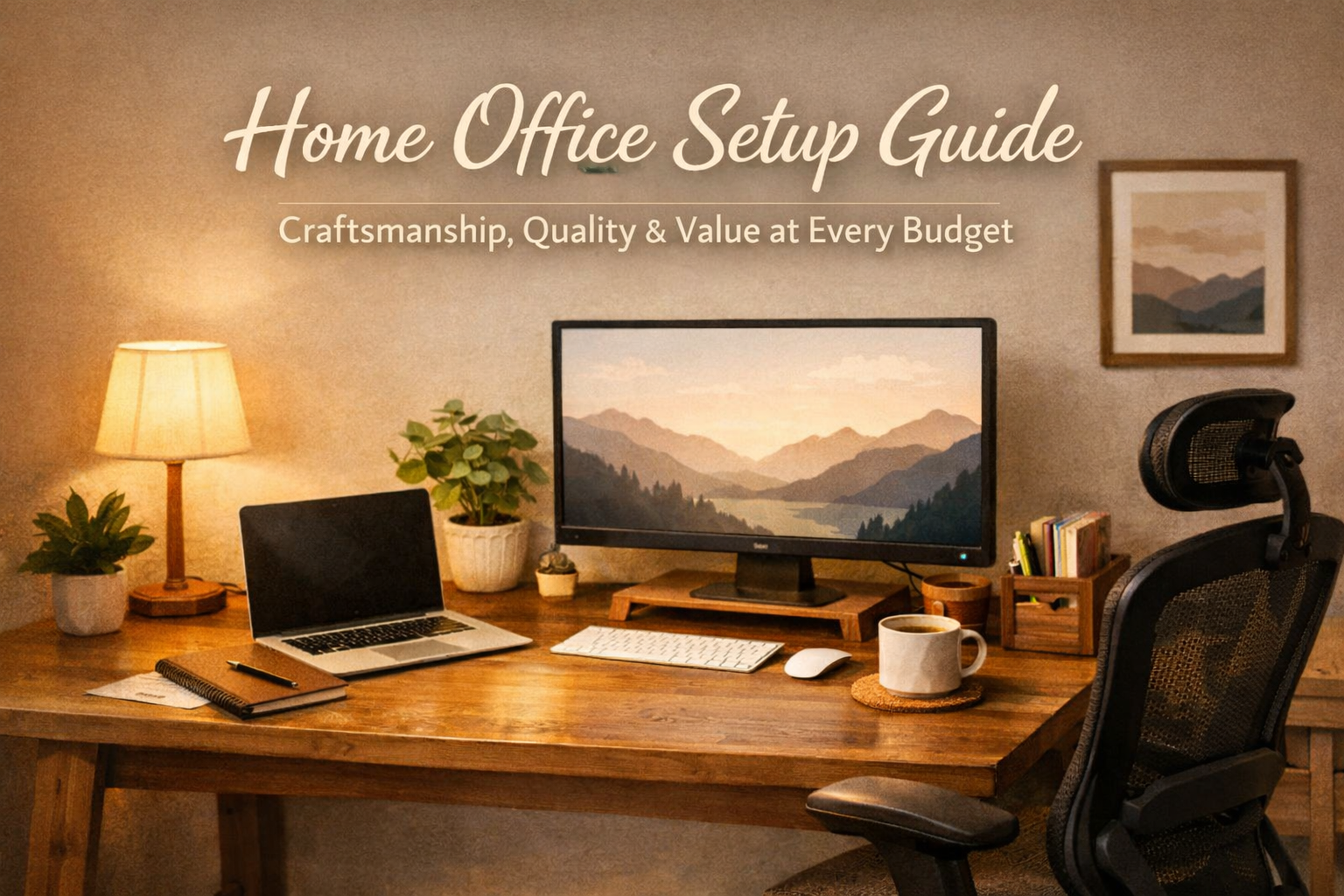 Home Office Setup Guide: Craftsmanship, Quality, and Value at Every Budget