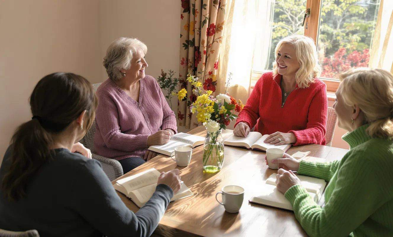 Faith-focused Christian women Bible study themes for 2025 group meeting
