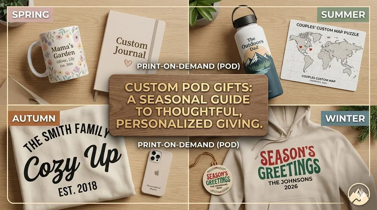 Custom Print on Demand Gifts: Your Guide to Personalized, Timely Gifting