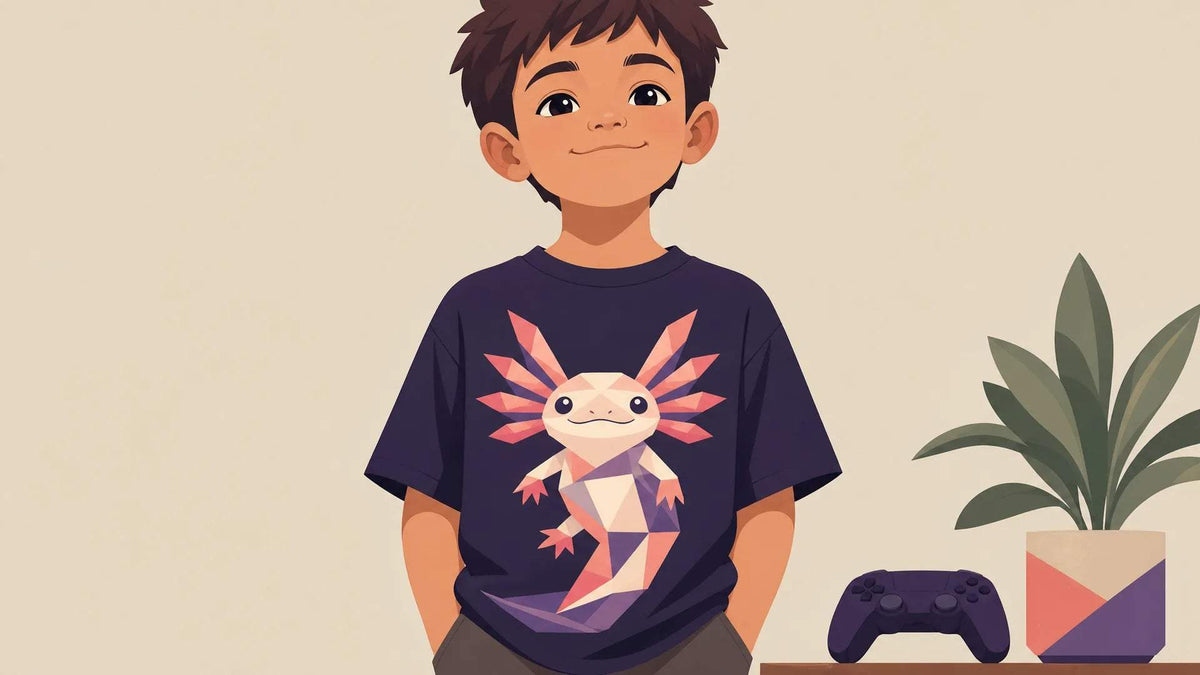 Kids Axolotl Shirts: Animal Designs and Gift Ideas