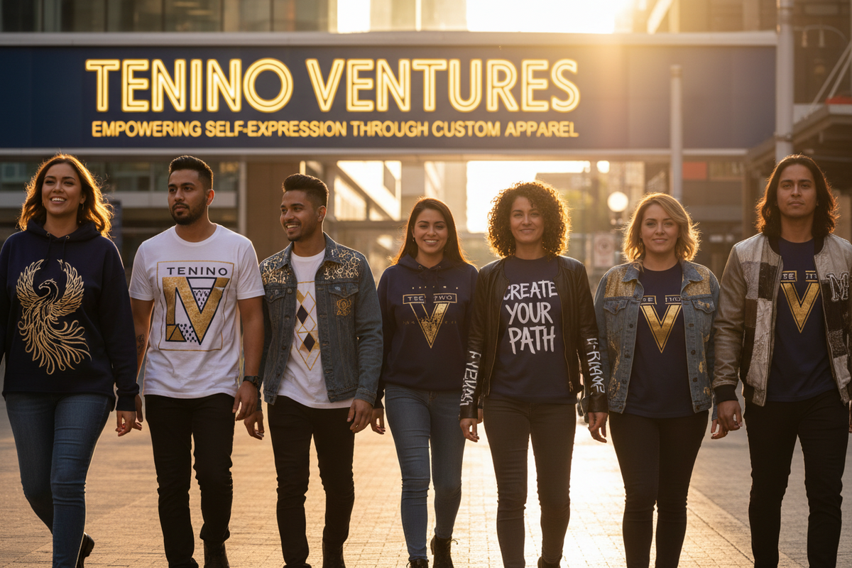 Mission of Tenino Ventures: Empowering Self-Expression Through Custom Apparel