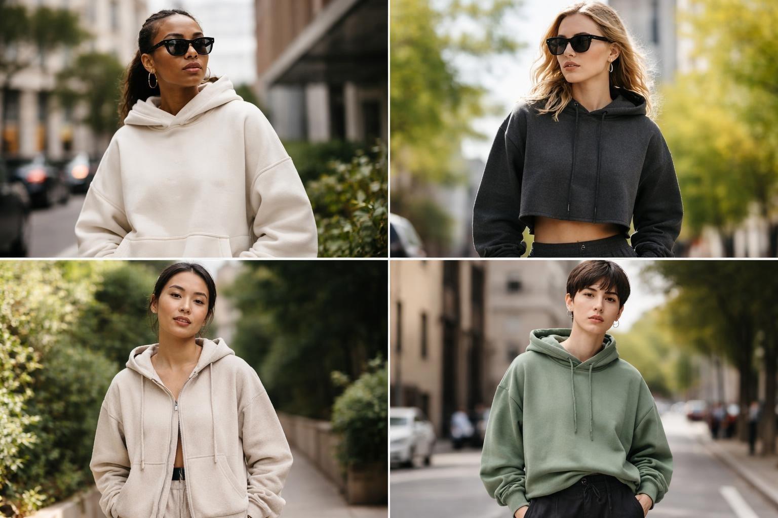 Trendy women's oversized hoodie styled with casual outfit 2026 fashion guide