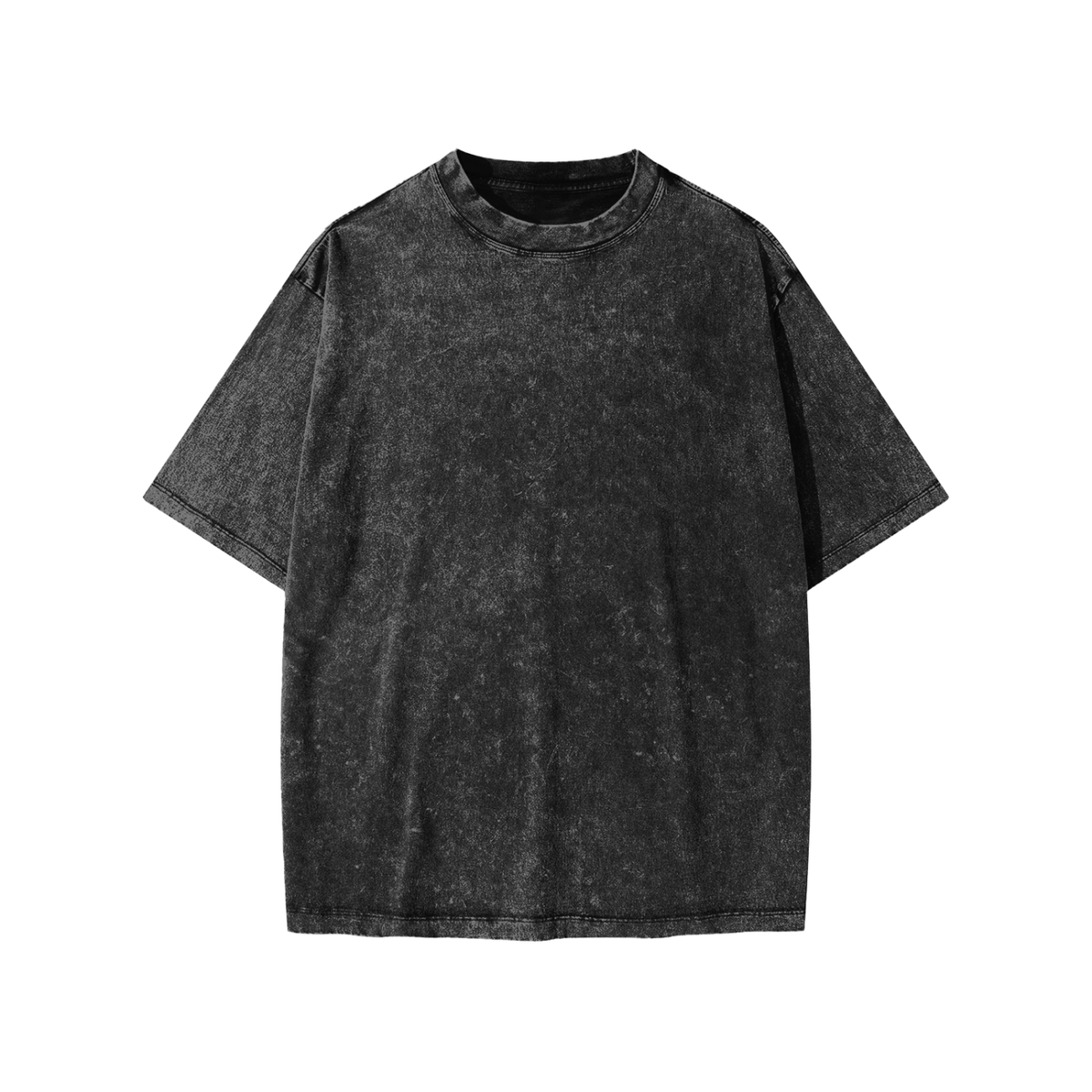 Snow Washed Kids' T-Shirt 100% cotton vintage wash youth tee with loose fit and round neck