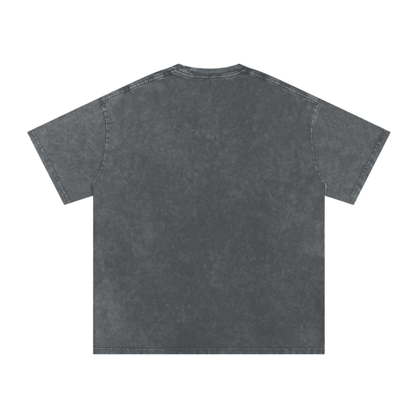 Snow washed oversized cotton t-shirt in black by ODMPOD, featuring a relaxed fit and casual style.