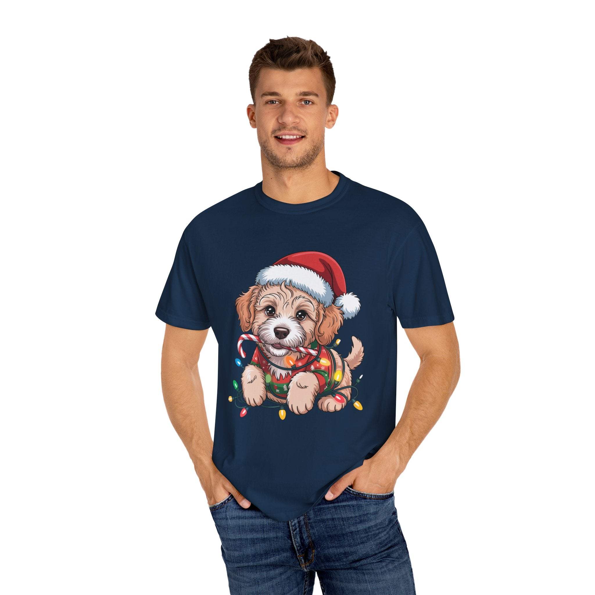 Labradoodle Christmas T-shirt
