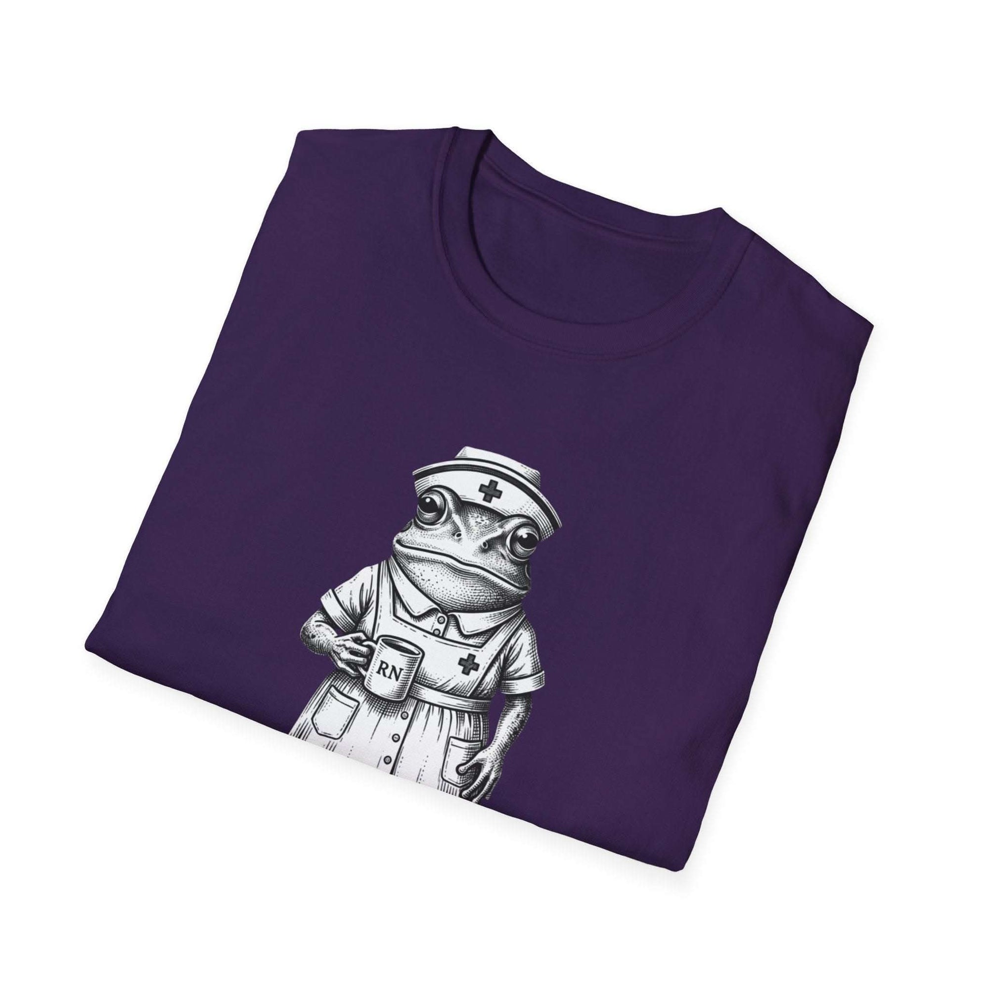 Creepy Nurse Illustration I Have To Ask Weird Stuff Or You Will Die T-Shirt
