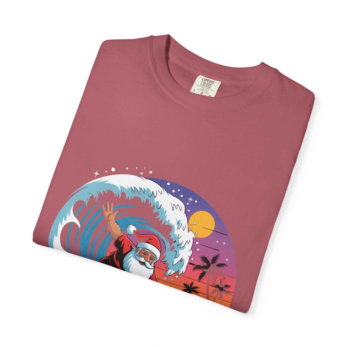 Surfing Santa T-shirt