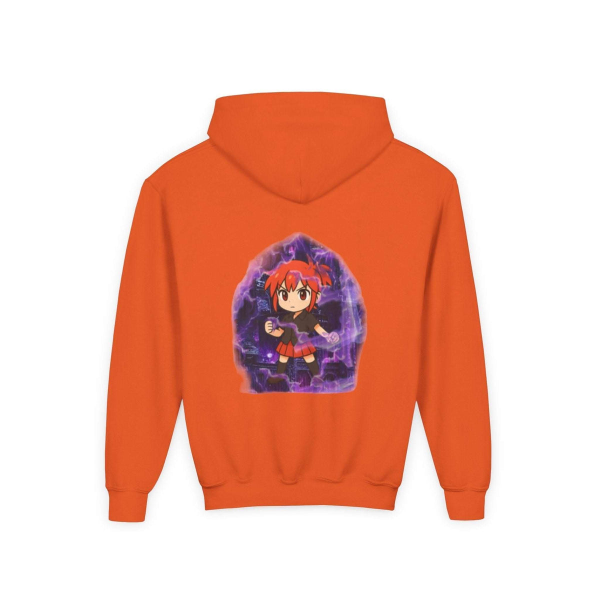 Anime Purple Power Girl hoodie