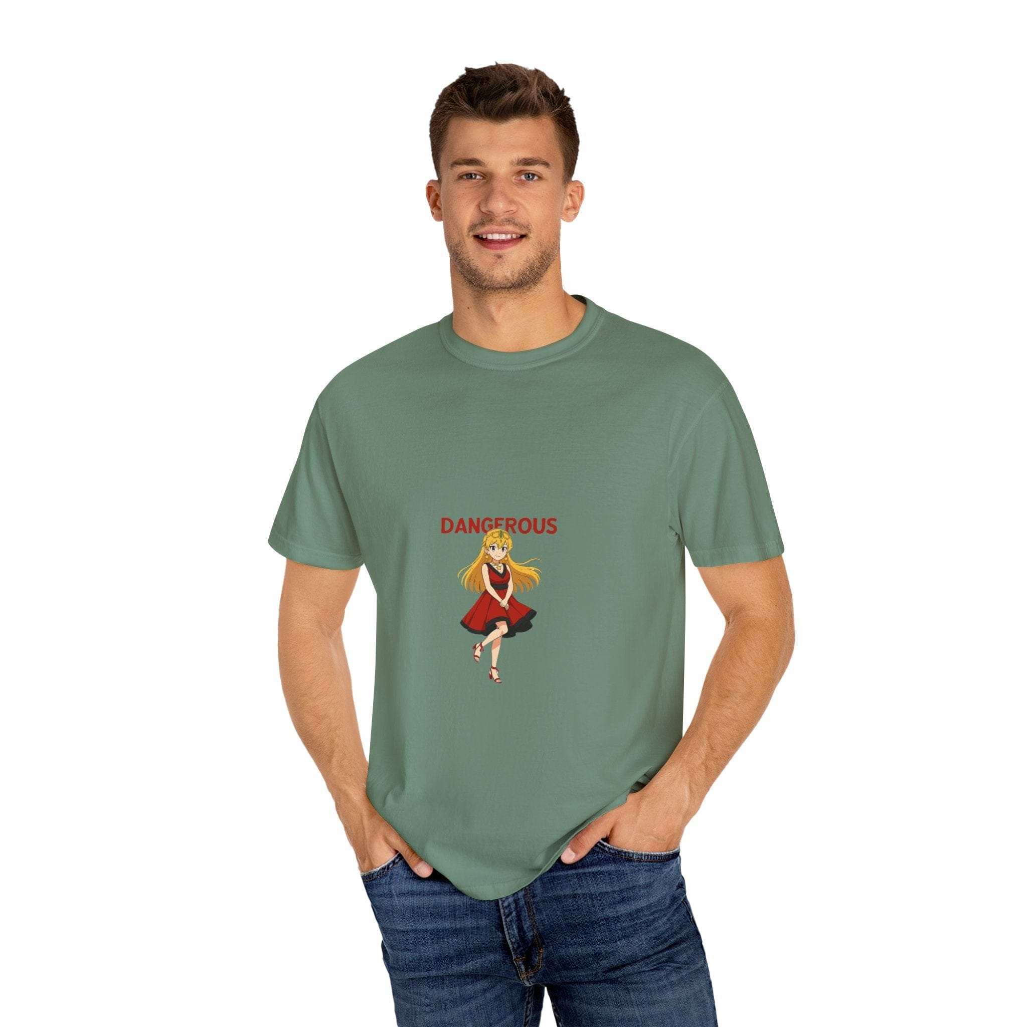 Anime Dangerous Red Girl T-shirt