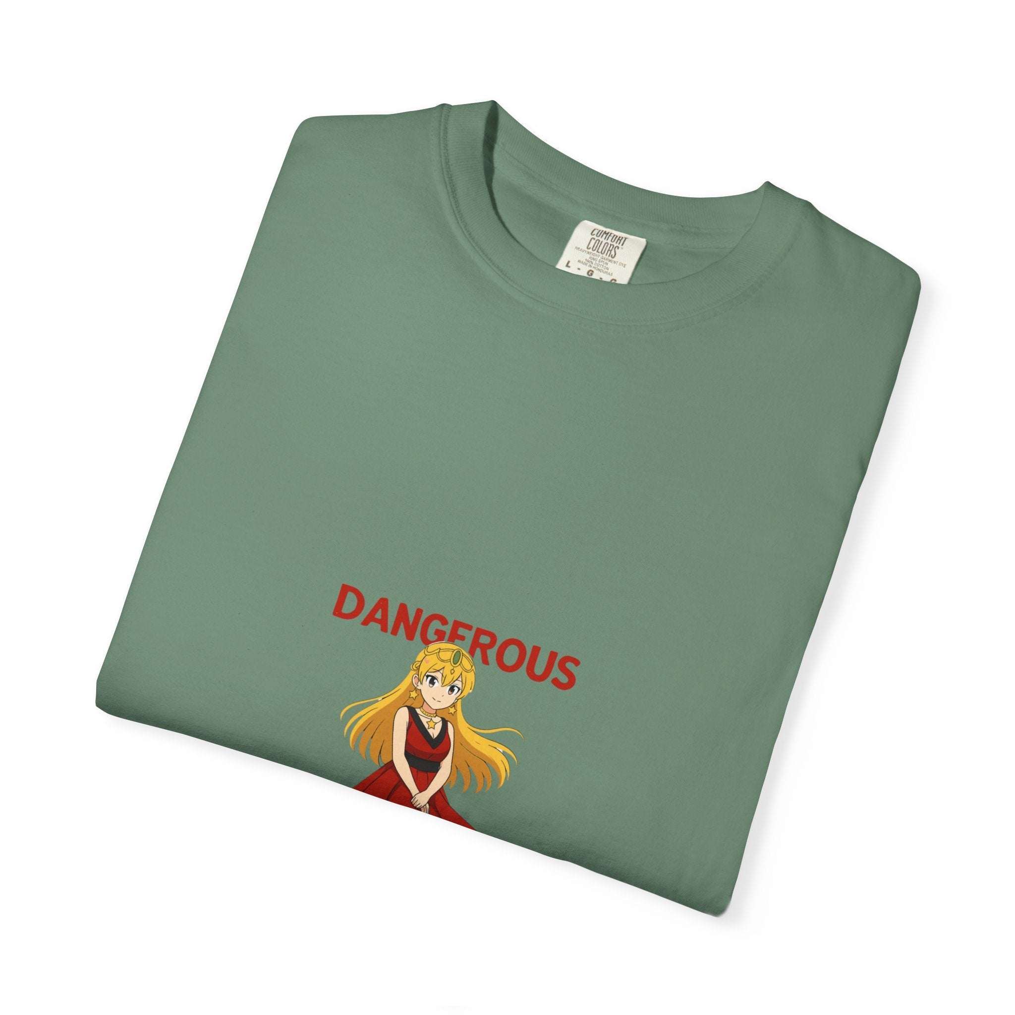 Anime Dangerous Red Girl T-shirt
