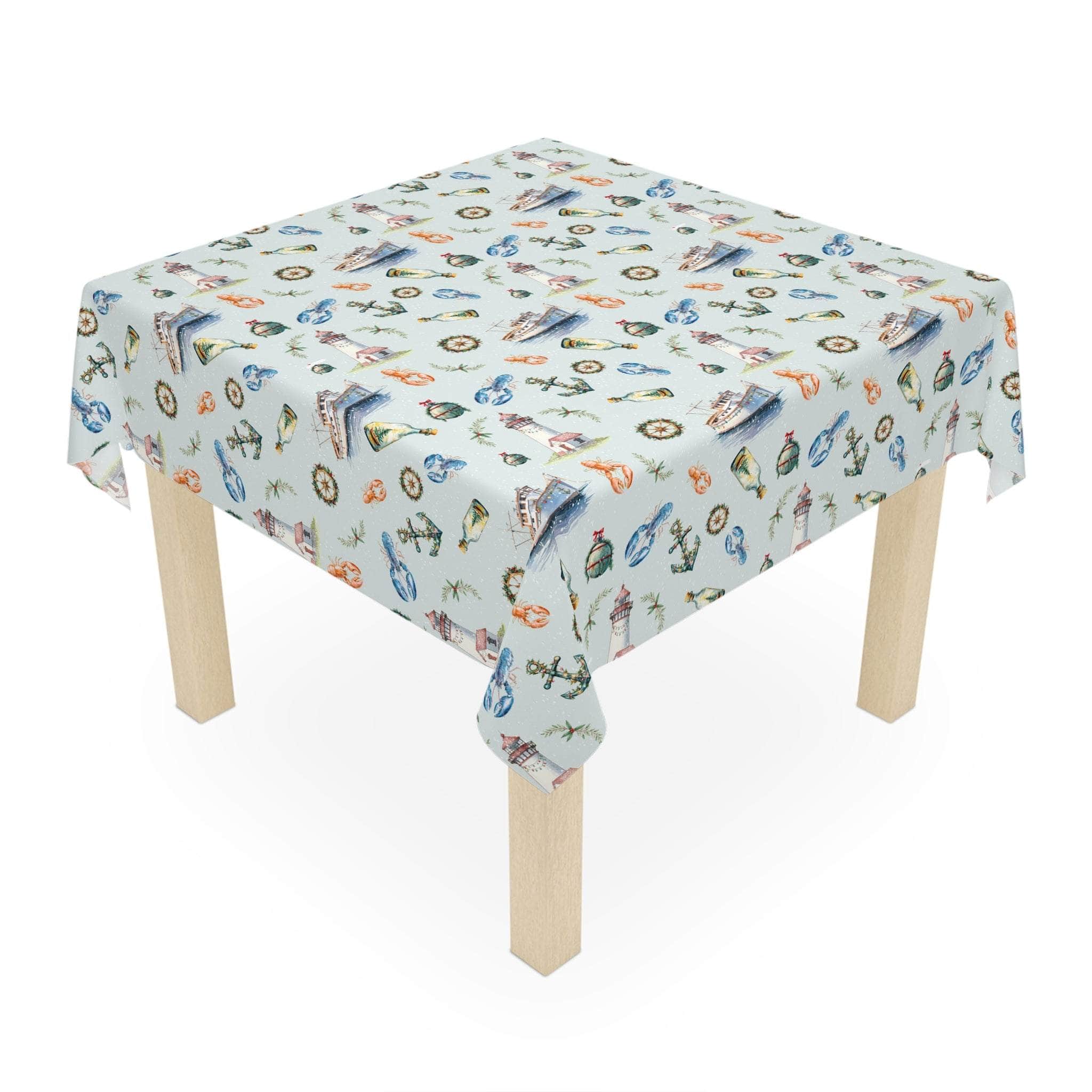 Tablecloth - Merry Coastal Christmas
