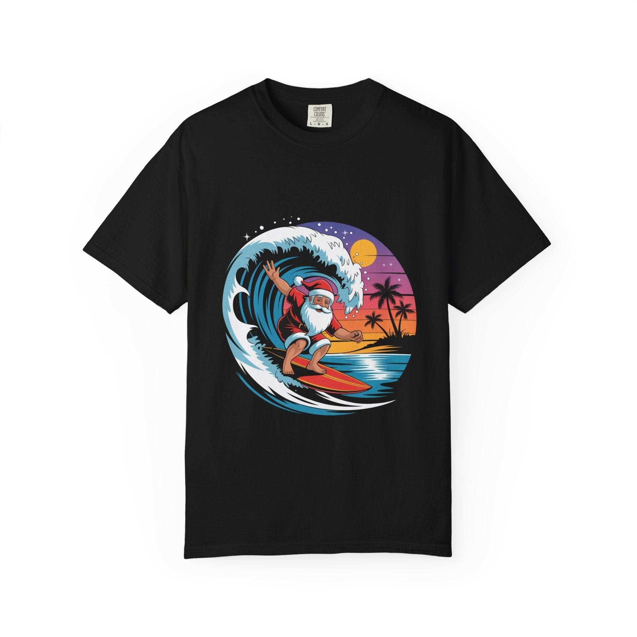 Surfing Santa T-shirt