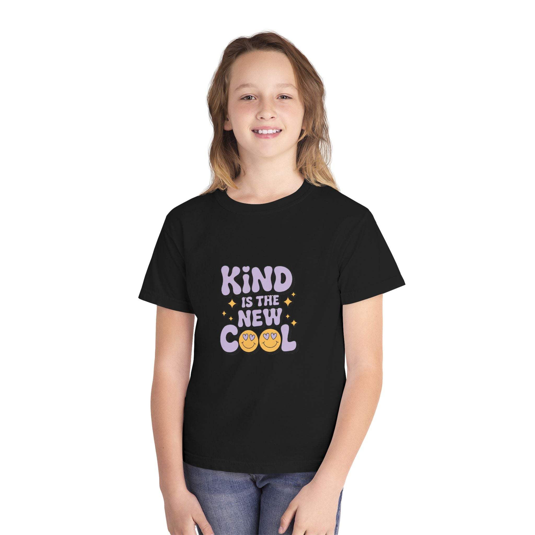 Youth Tee - Kind is the New Cool | Cozy & Comfortable Casual T-Shirt