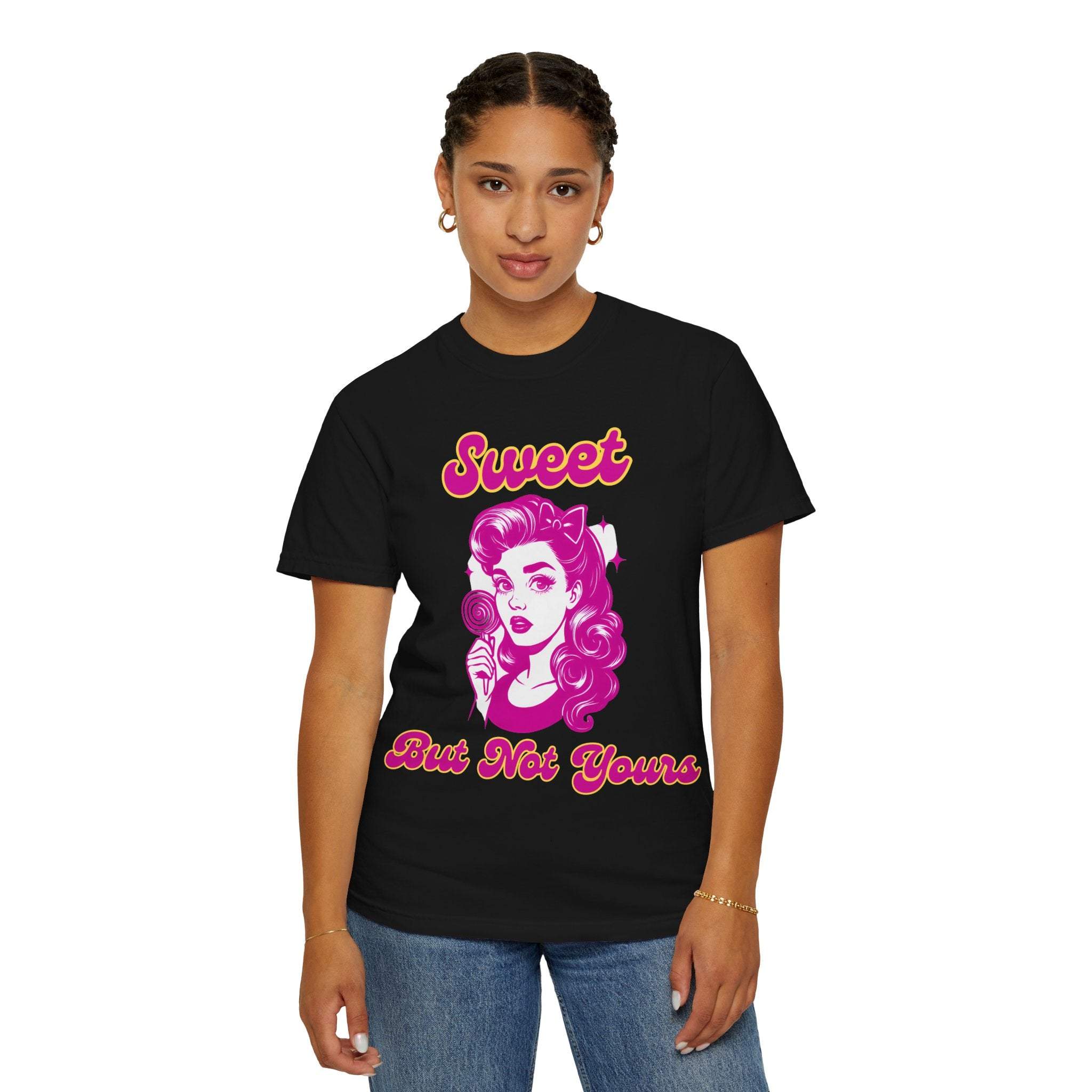 Sweet But Not Yours Bratcore Design T-Shirt