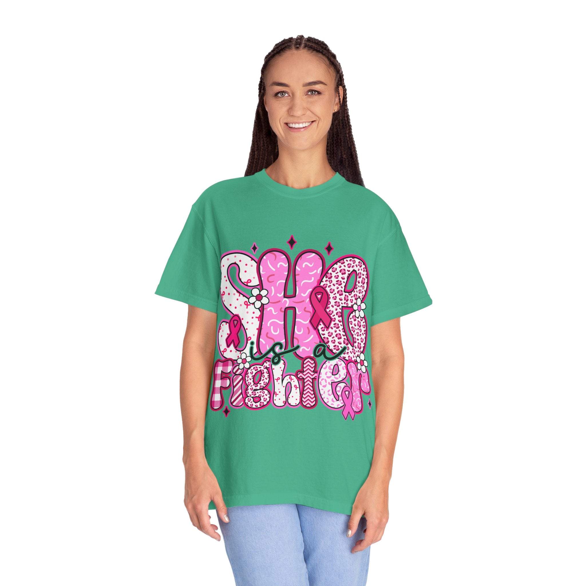 Fighter Breast Cancer T-shirt