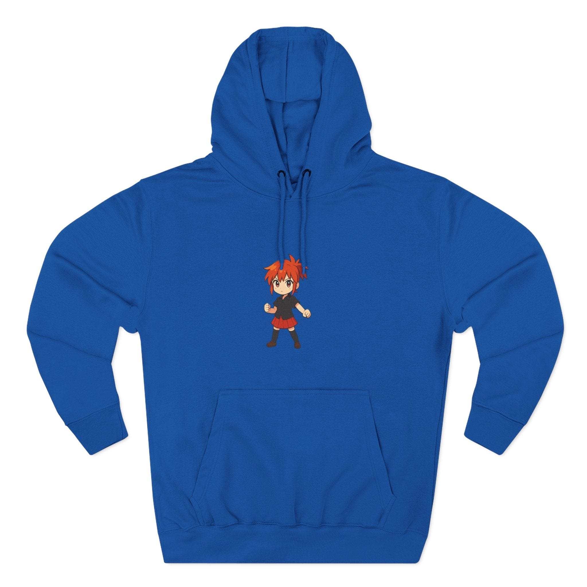 Fleece Hoodie Anime Power Girl