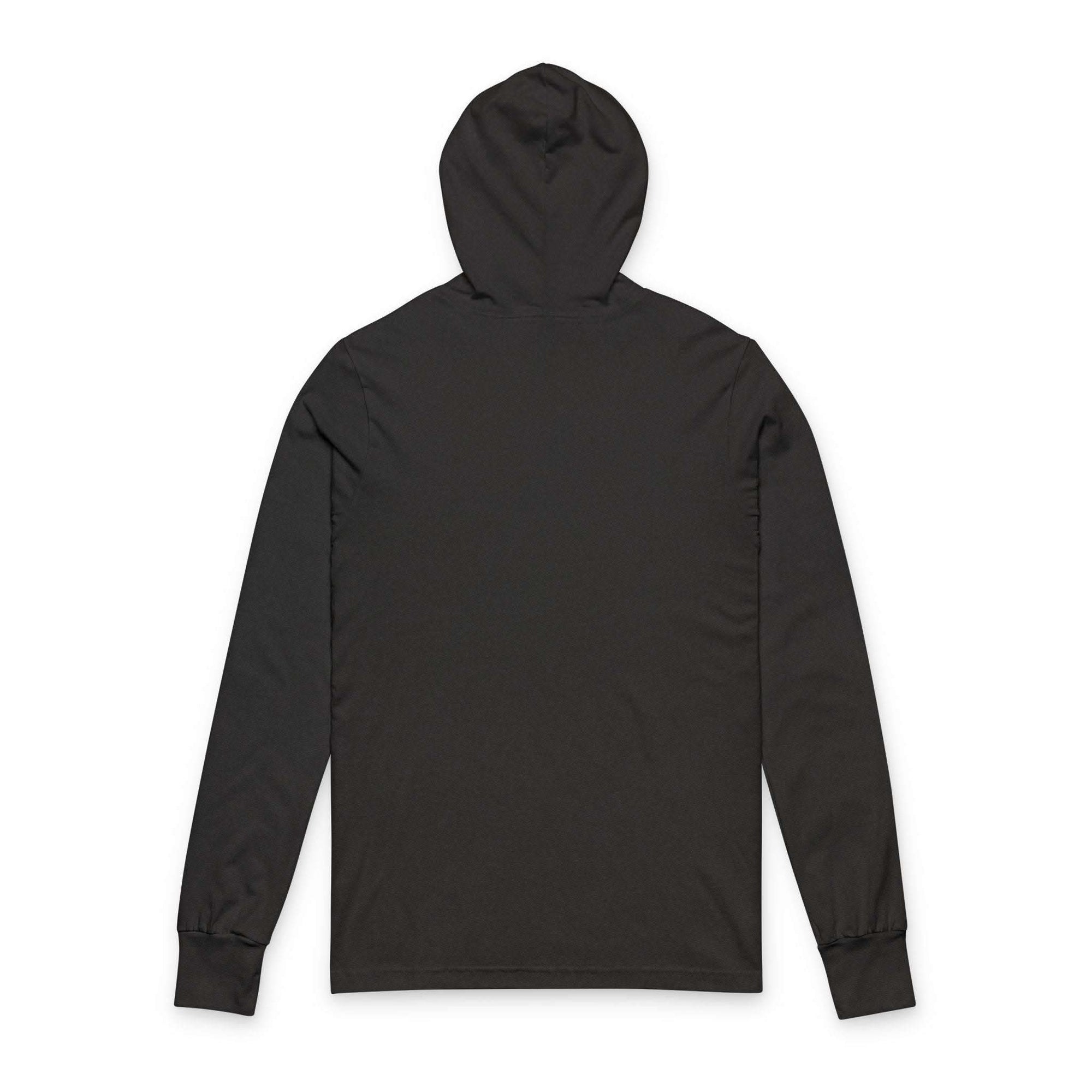 Black Autism Awareness Hoodie long sleeve tee made of 100% combed cotton with regular fit and V-neckline