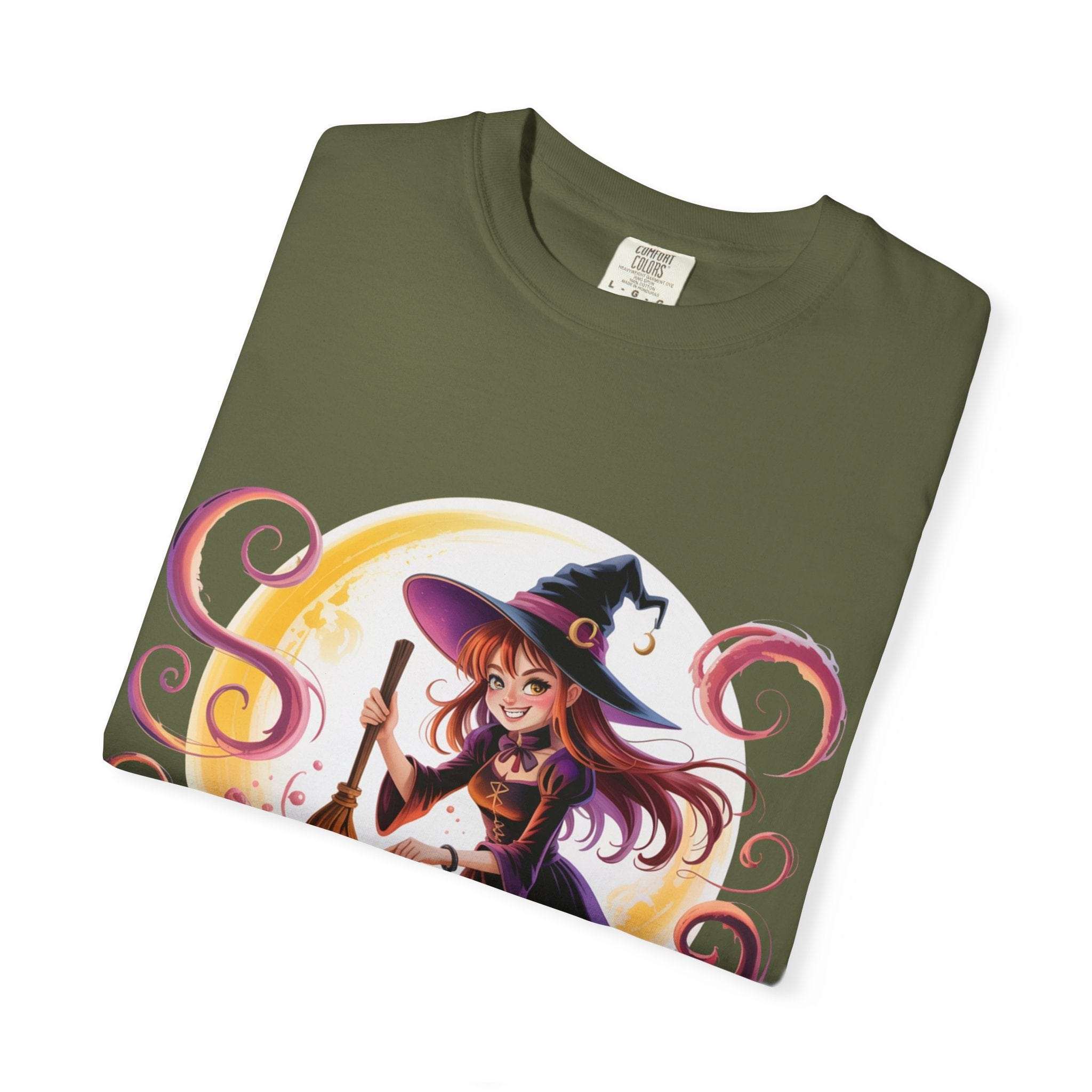 Anime Halloween Witch T-shirt