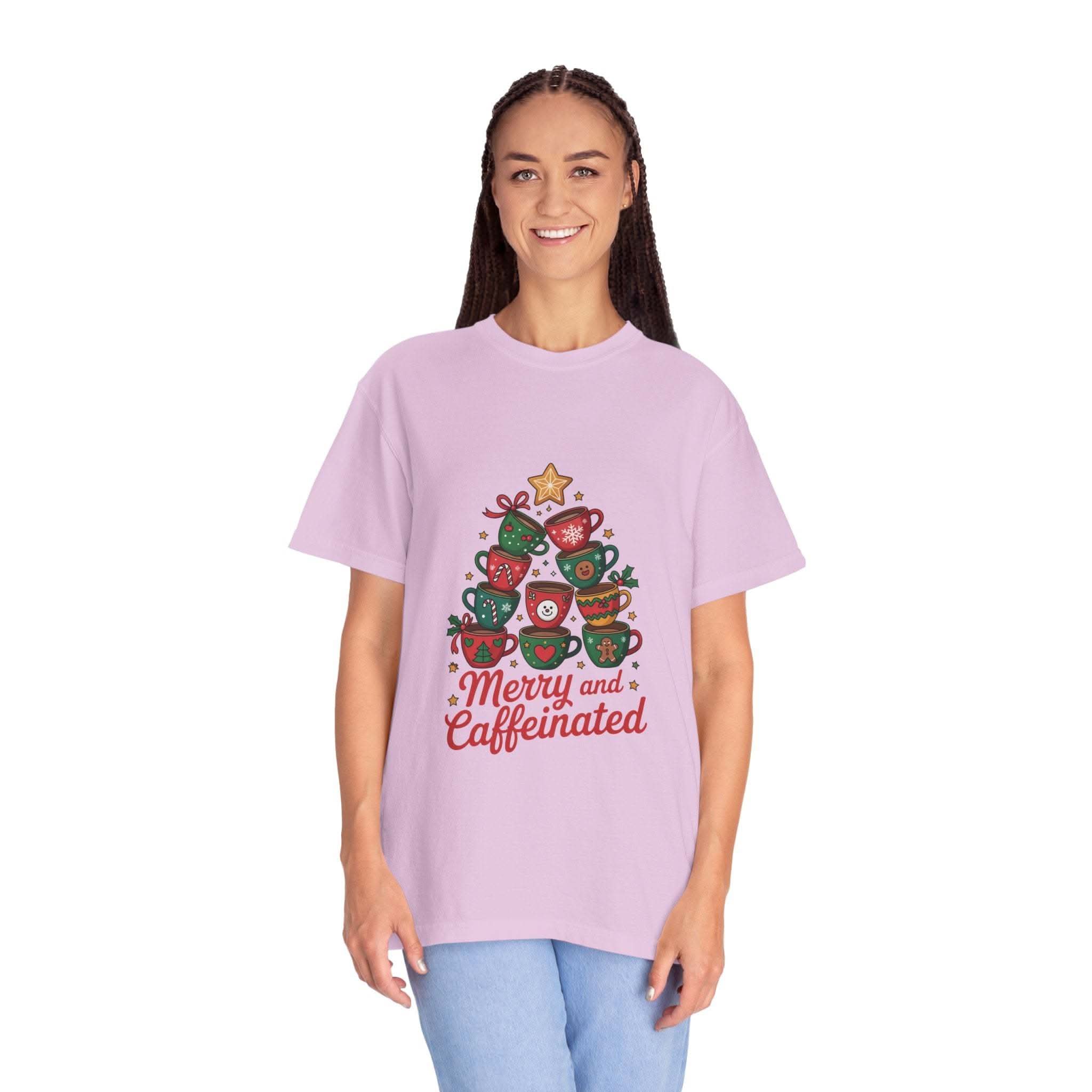 Merry and Caffeinated T-shirt