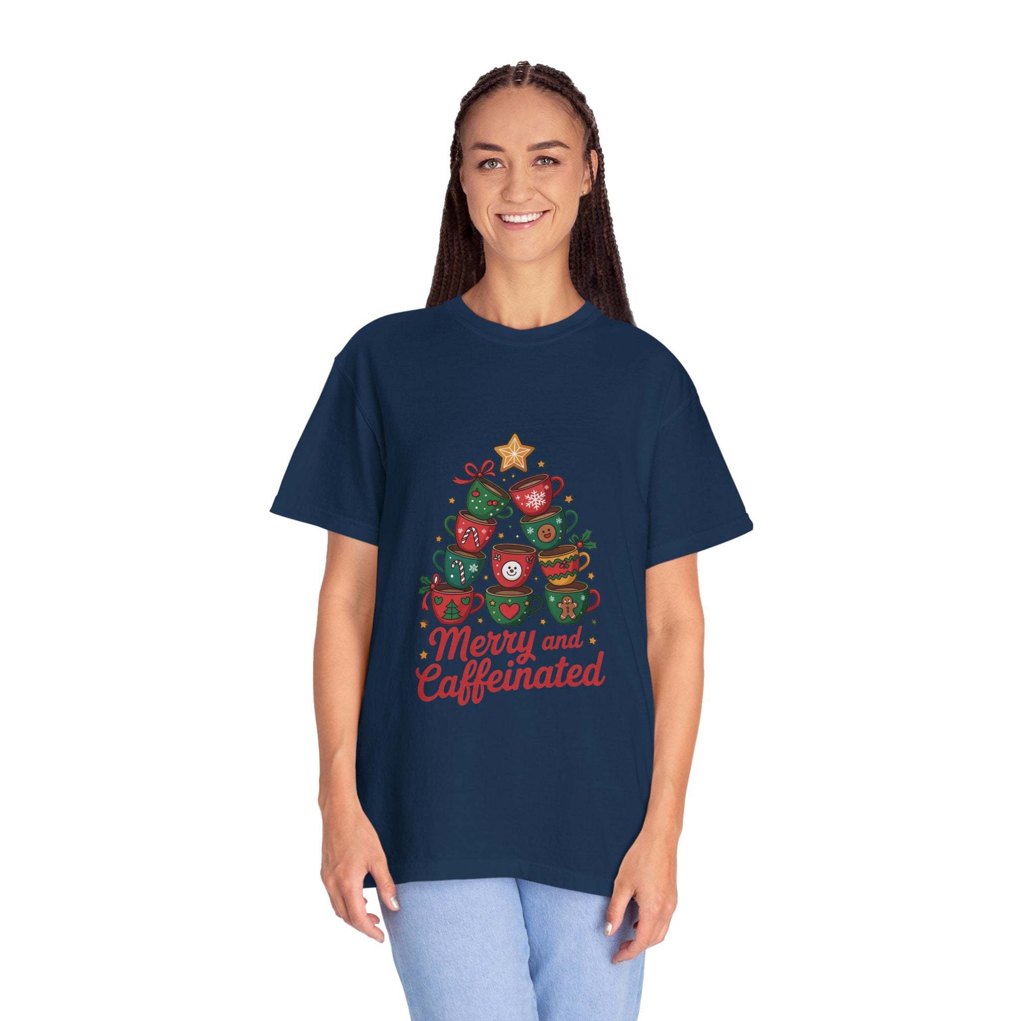 Merry and Caffeinated T-shirt