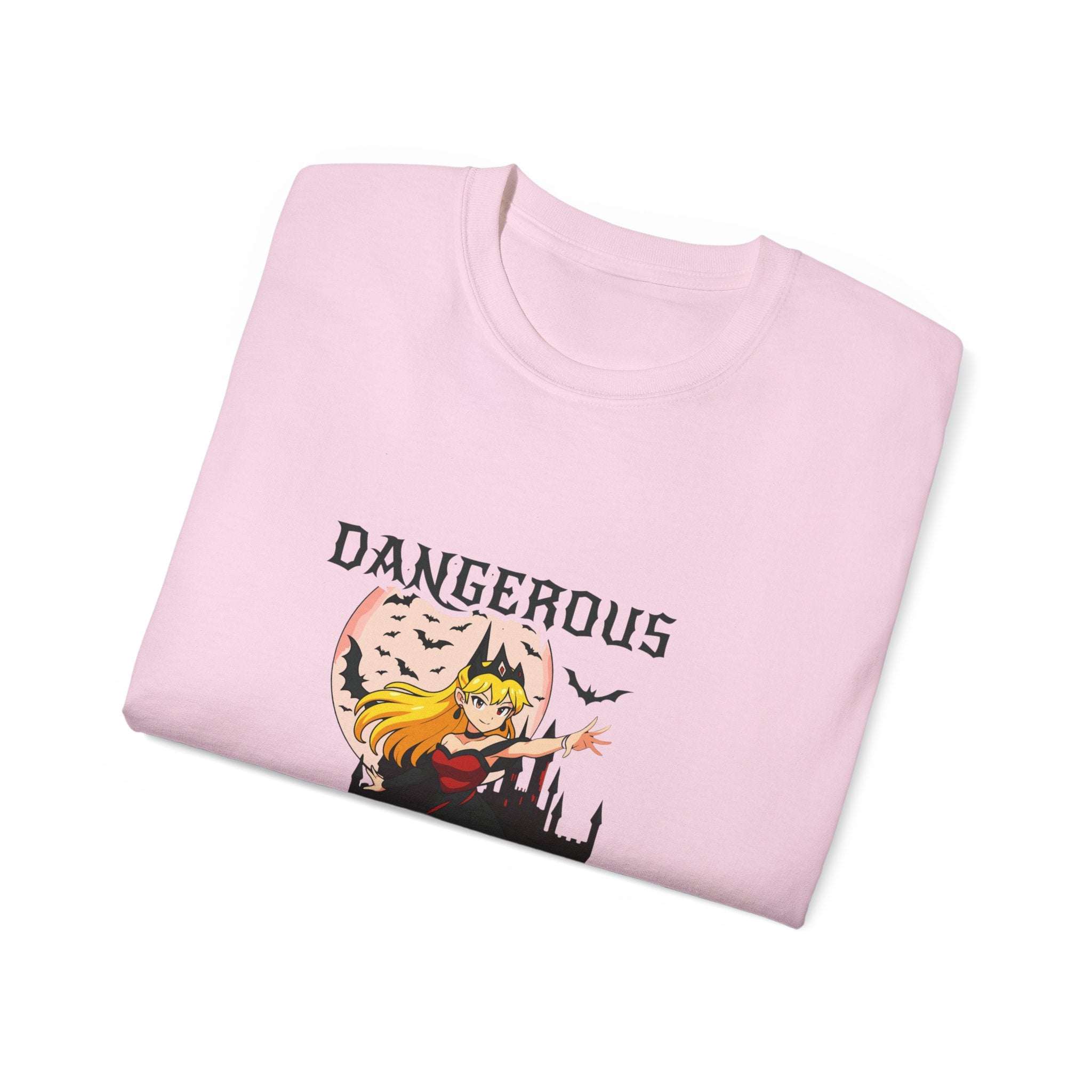 T-Shirt - Anime Halloween Dangerous Girl Print