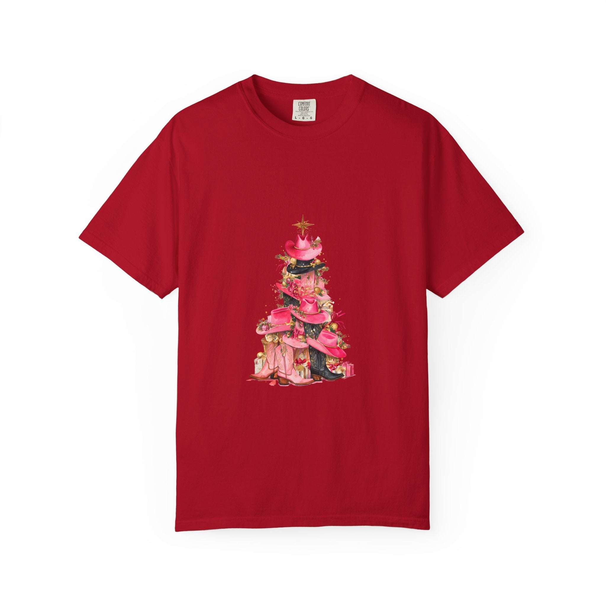 Cowgirl Christmas Tree T-shirt