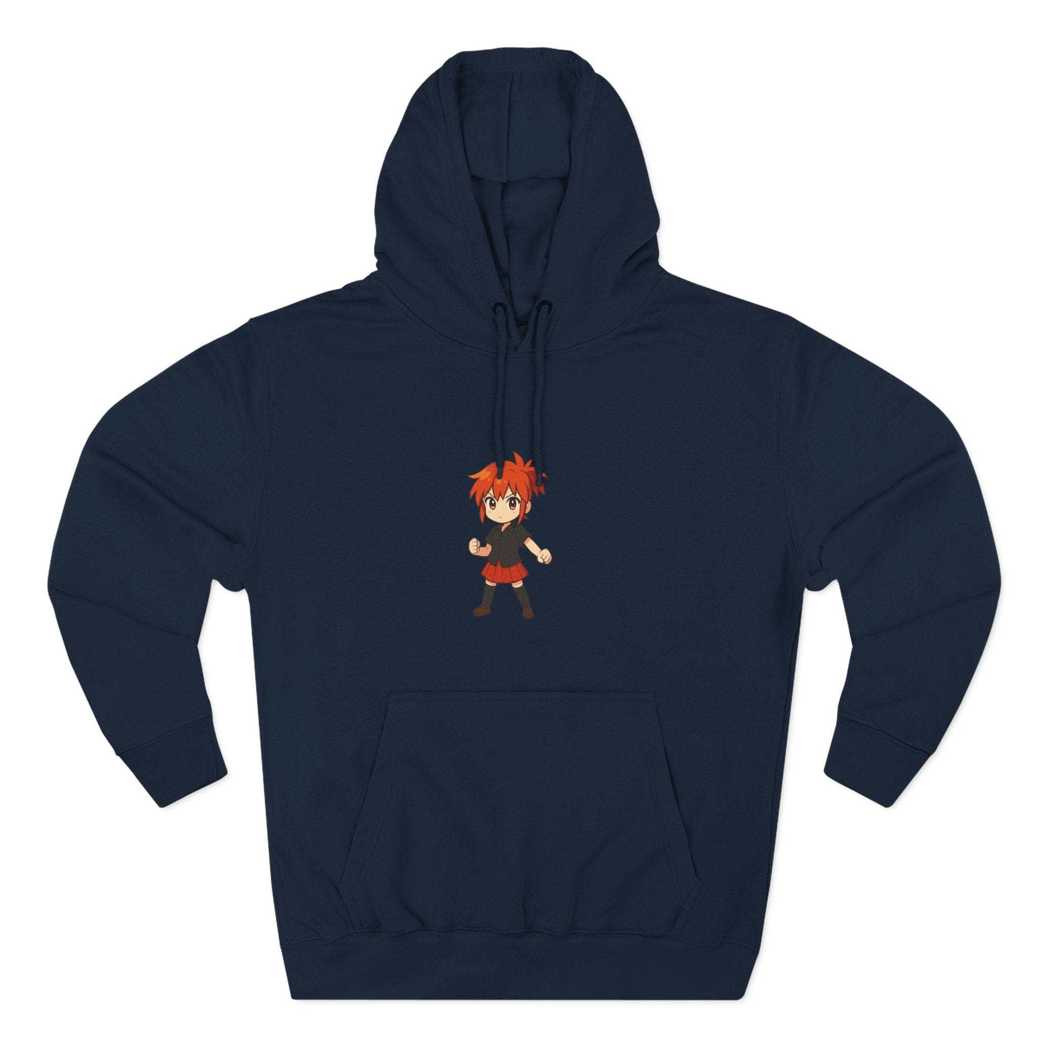 Fleece Hoodie Anime Power Girl