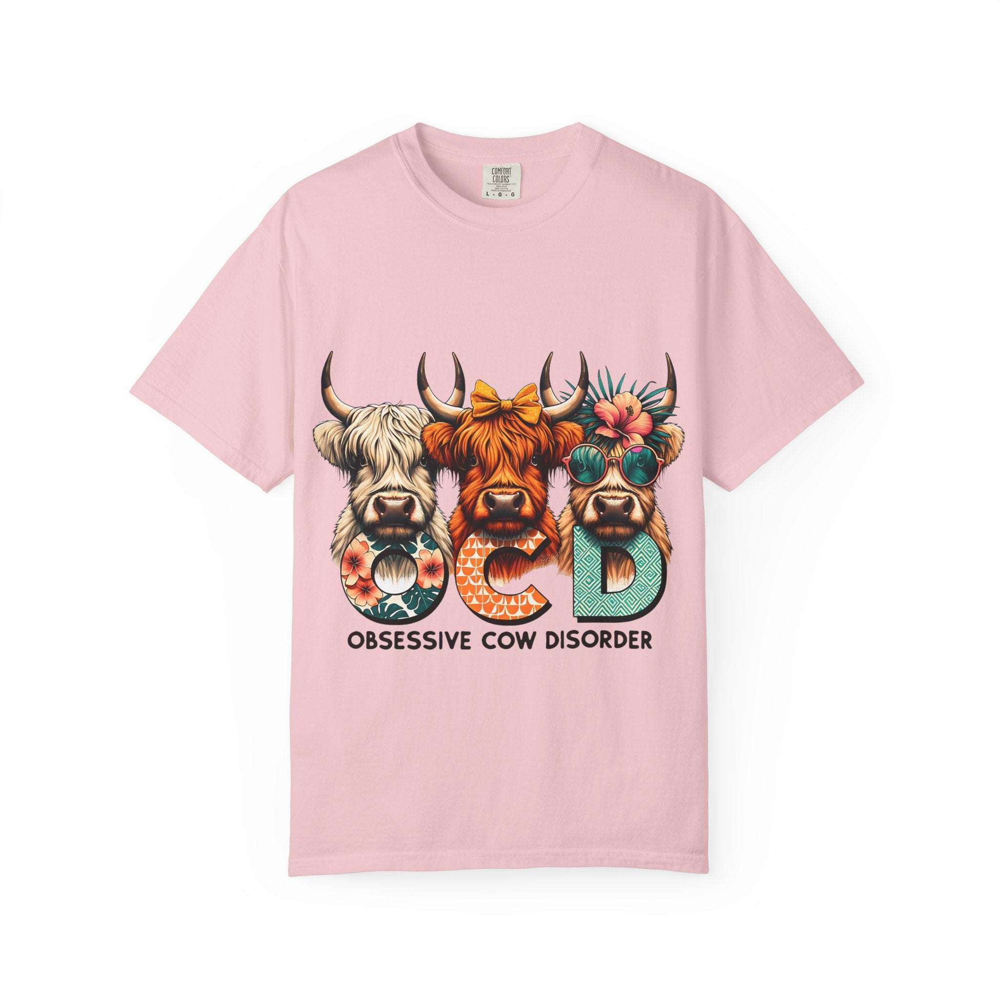 Funny OCD Obsessive Cow Disorder T-shirt