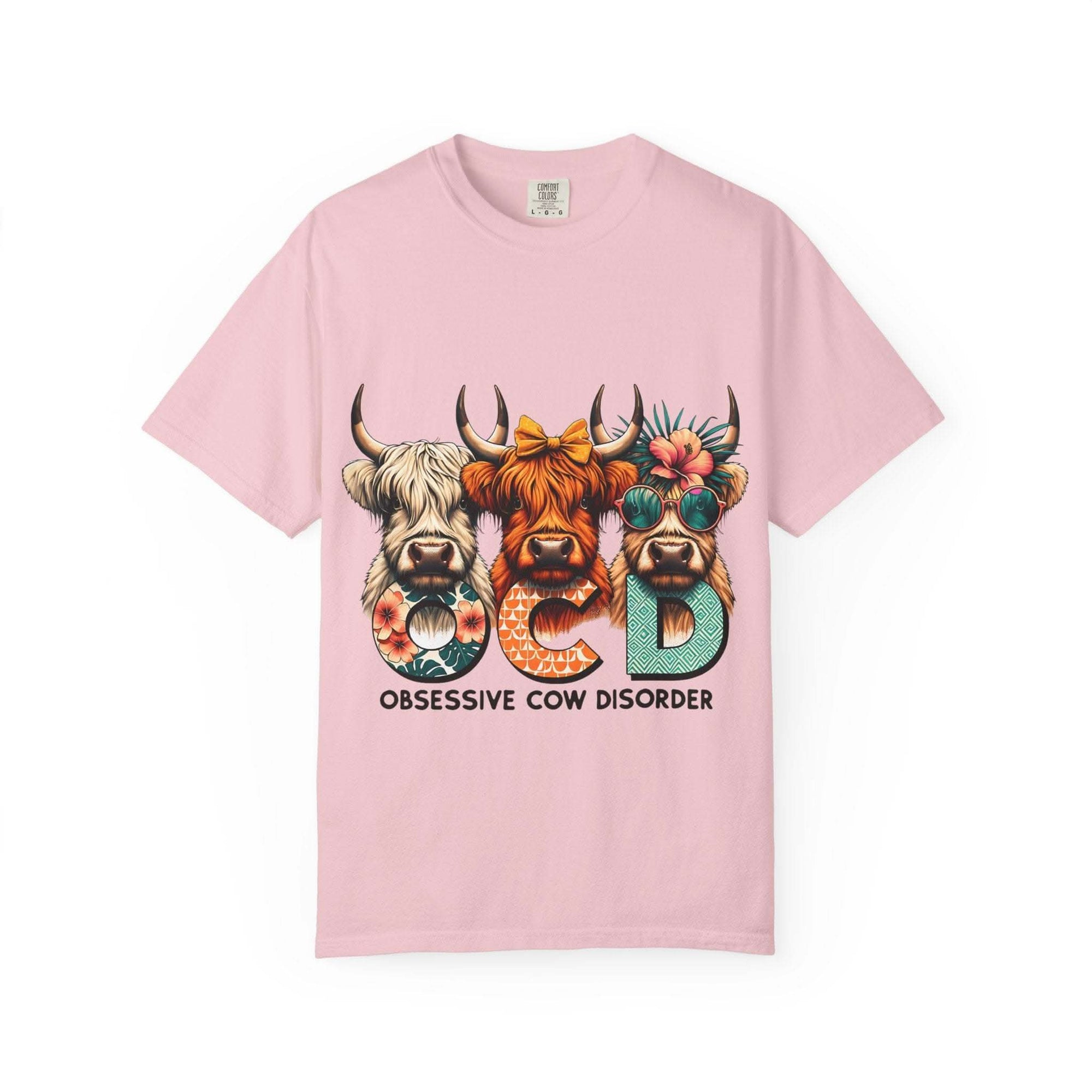 Funny OCD Obsessive Cow Disorder T-shirt