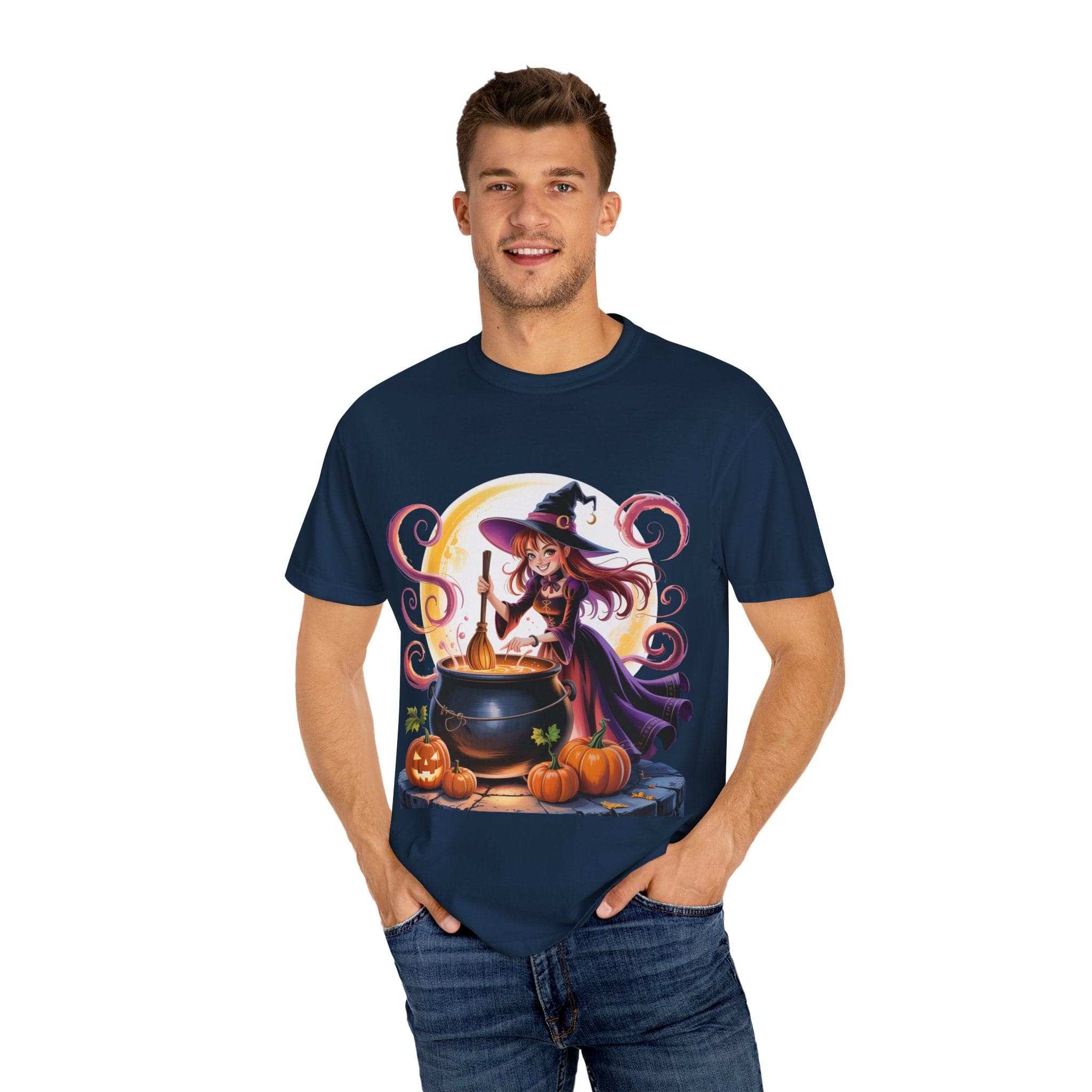 Anime Halloween Witch T-shirt
