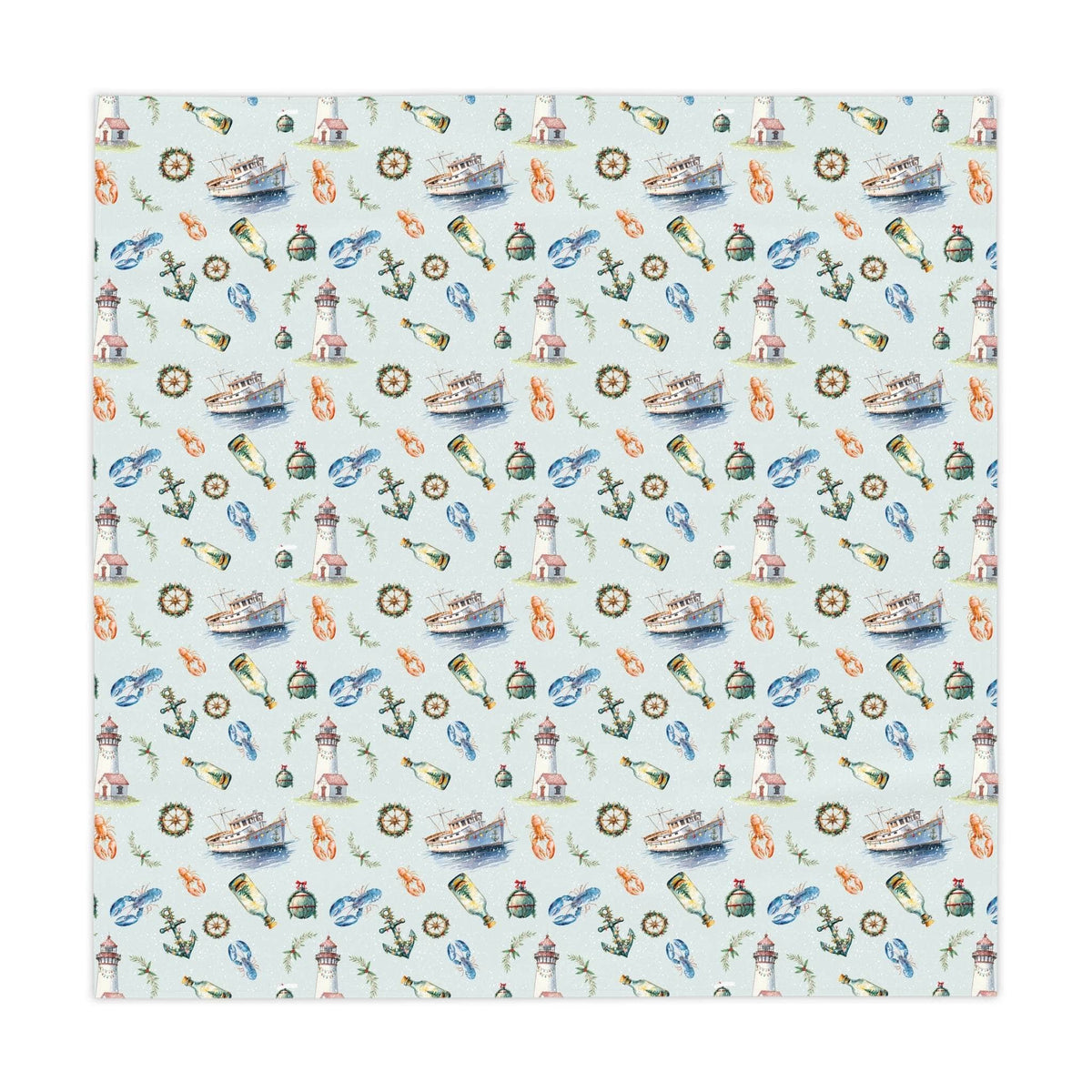Tablecloth - Merry Coastal Christmas