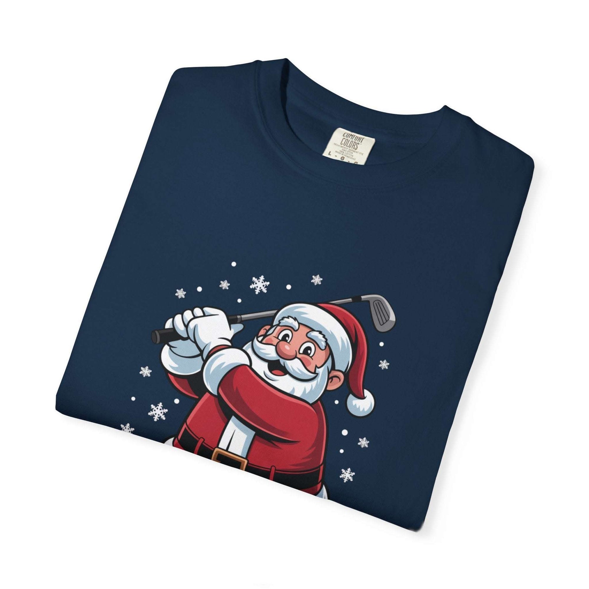 Santa Golfing T-Shirt