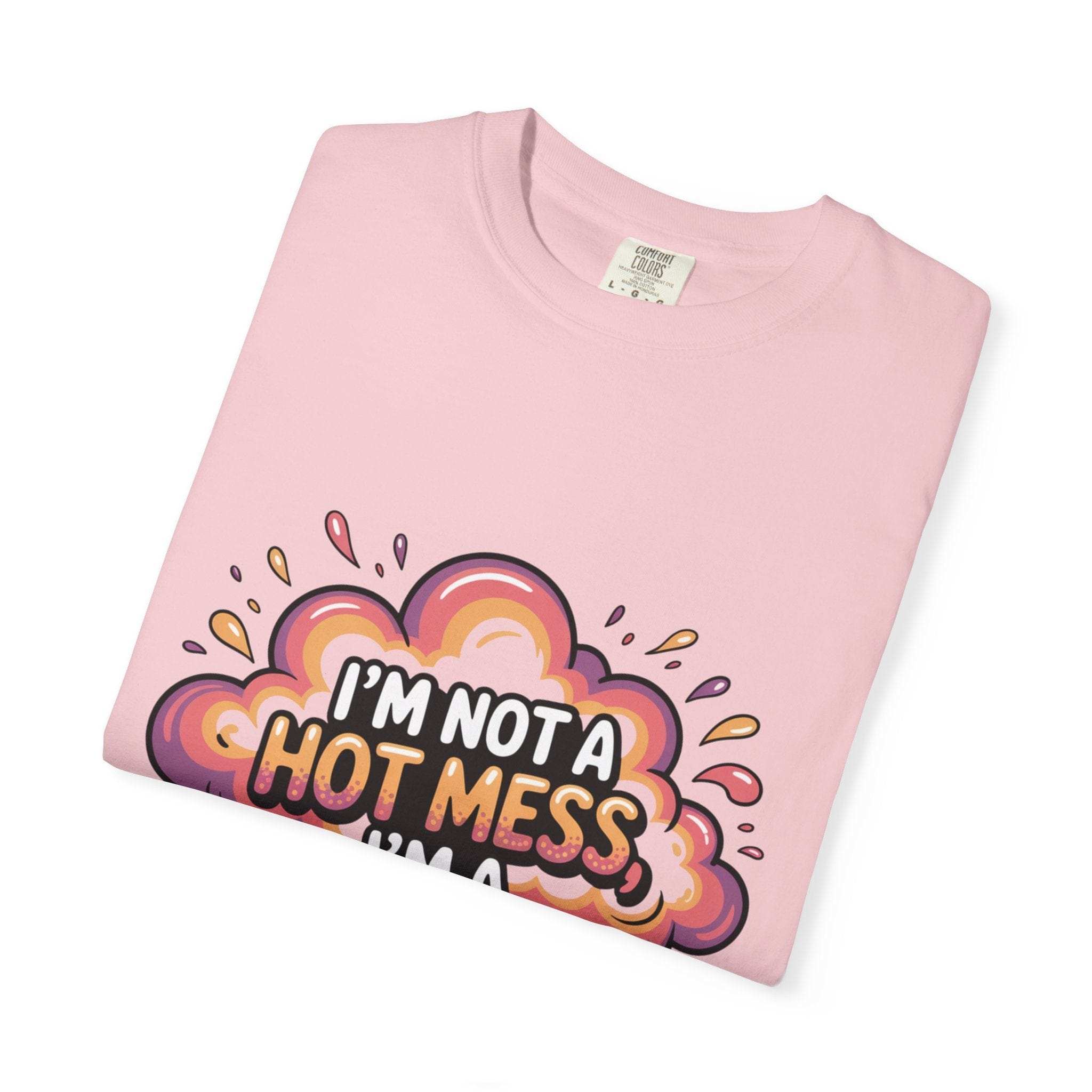 Graphic Tee - Spicy Disaster Unisex Garment-Dyed T-shirt