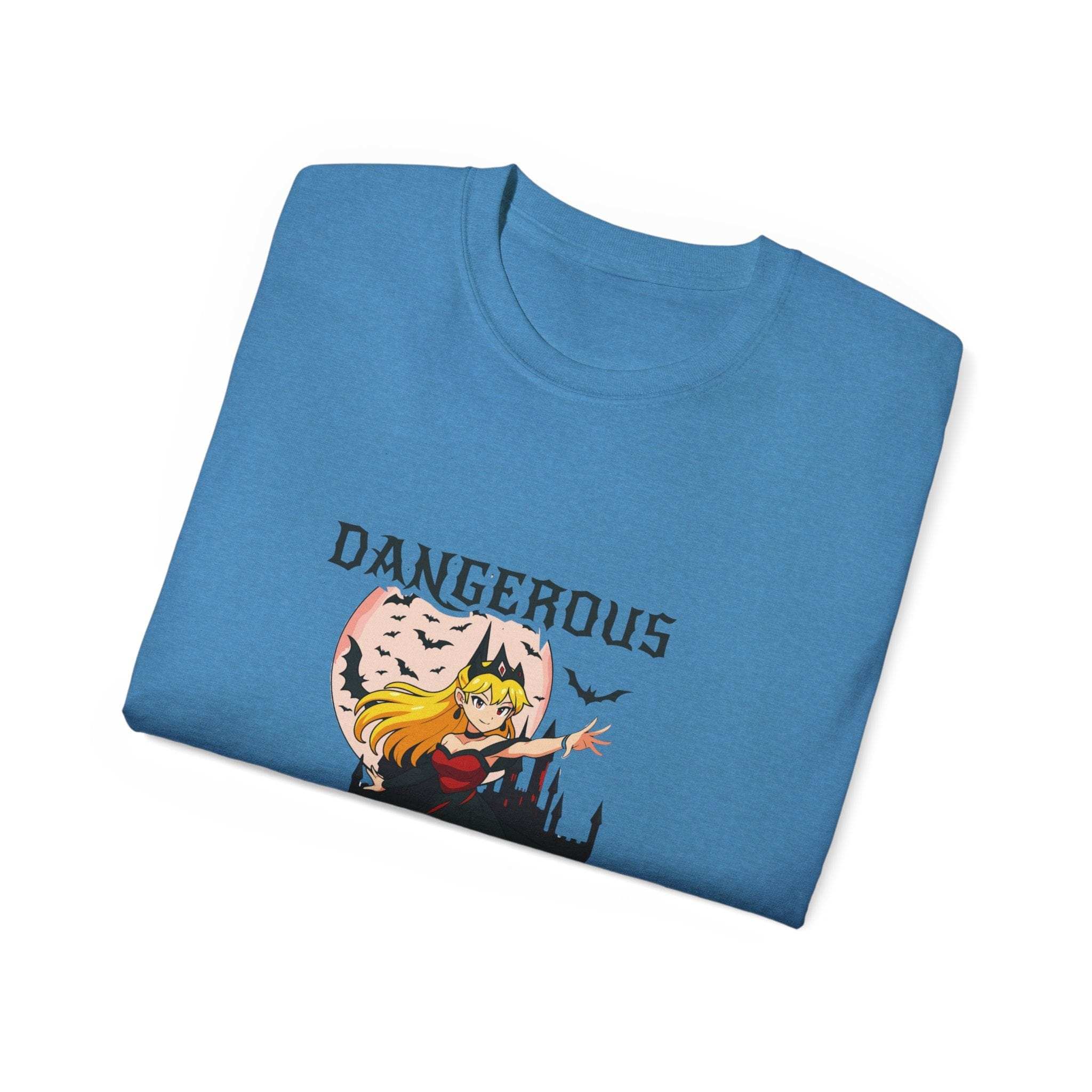 T-Shirt - Anime Halloween Dangerous Girl Print