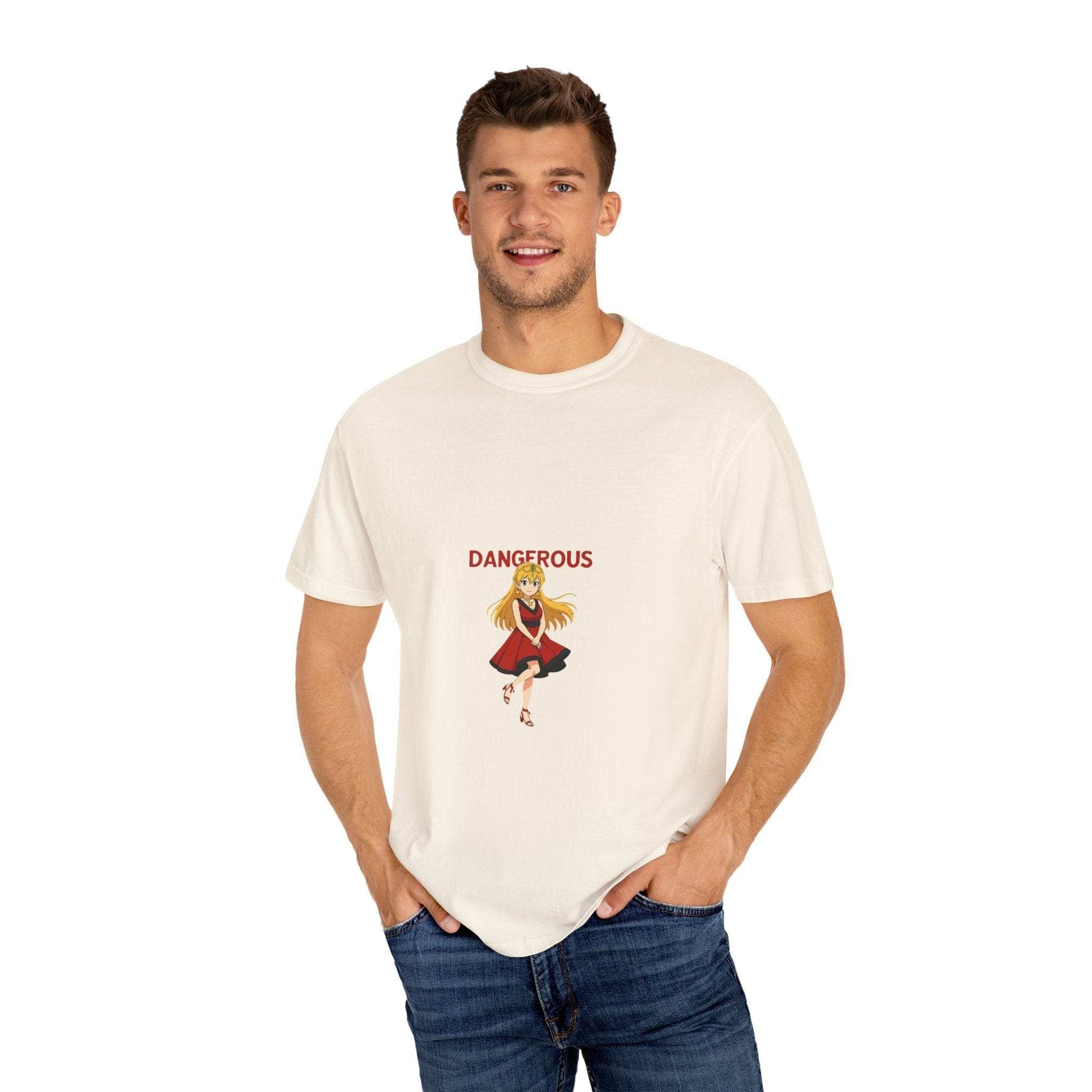 Anime Dangerous Red Girl T-shirt