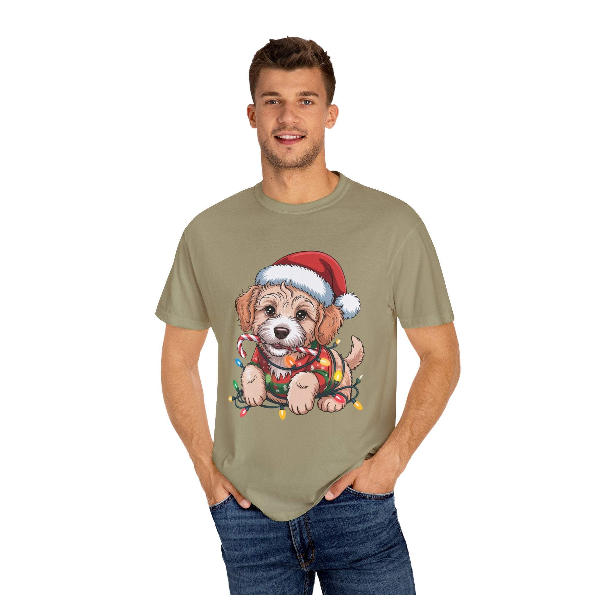 Labradoodle Christmas T-shirt