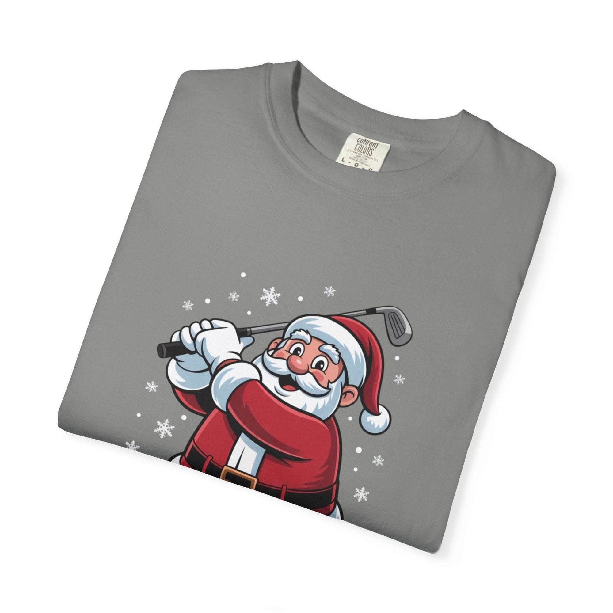 Santa Golfing T-Shirt