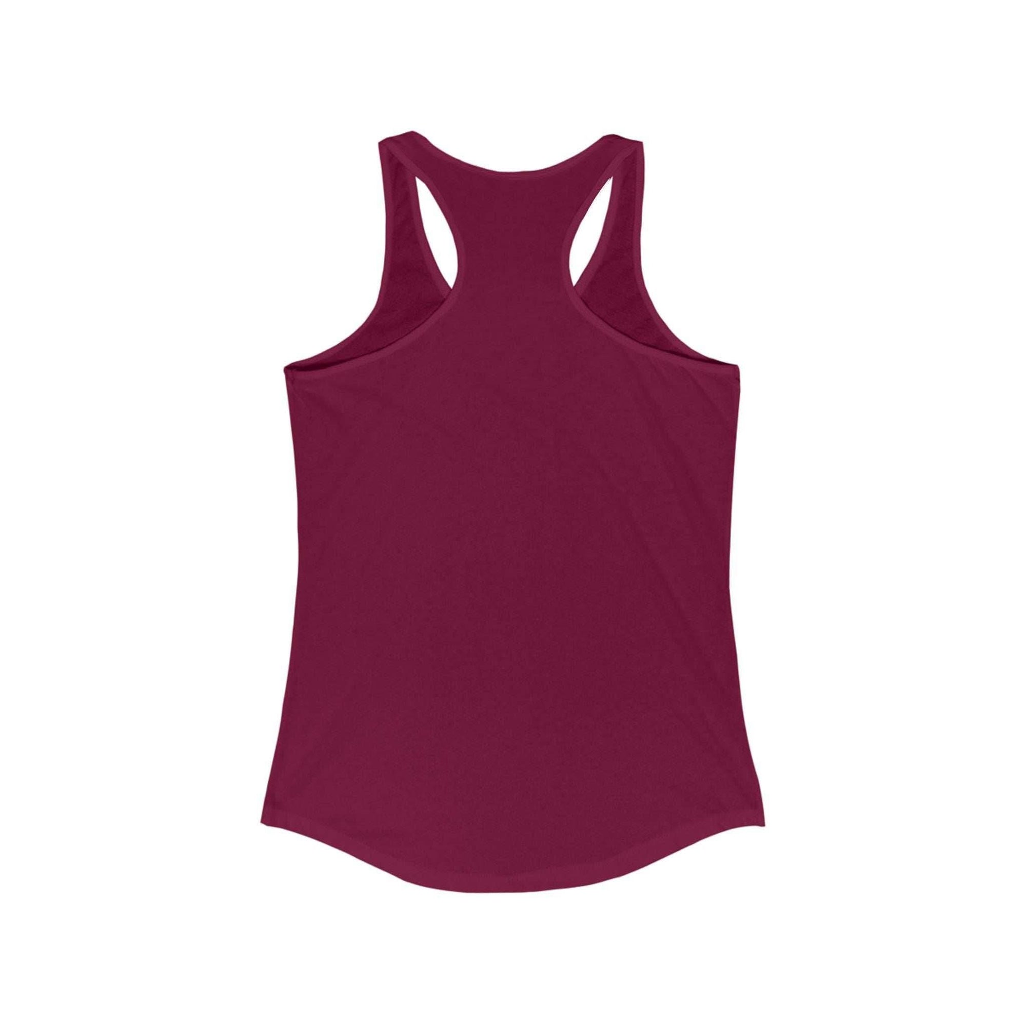Womens Tank Top - Cute Weightlifting Teddy Bear Design for Active Women.