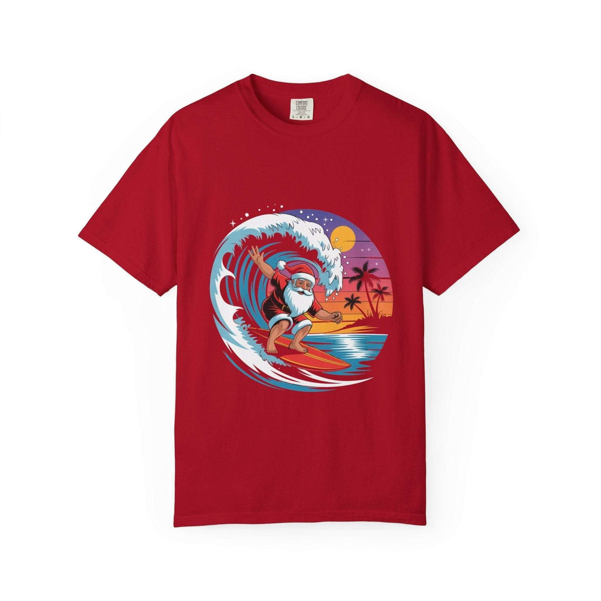 Surfing Santa T-shirt