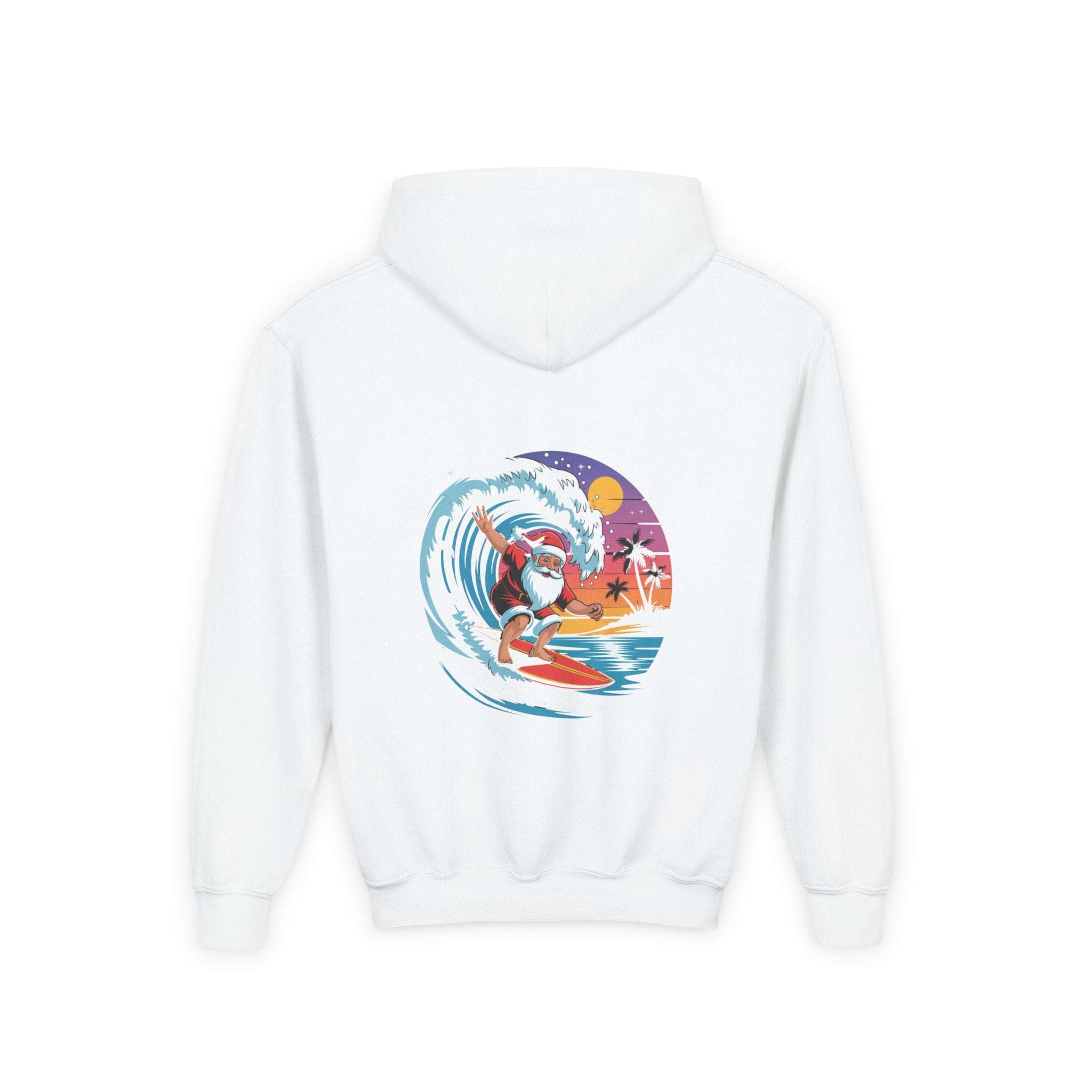 Surfing Santa Hoodie