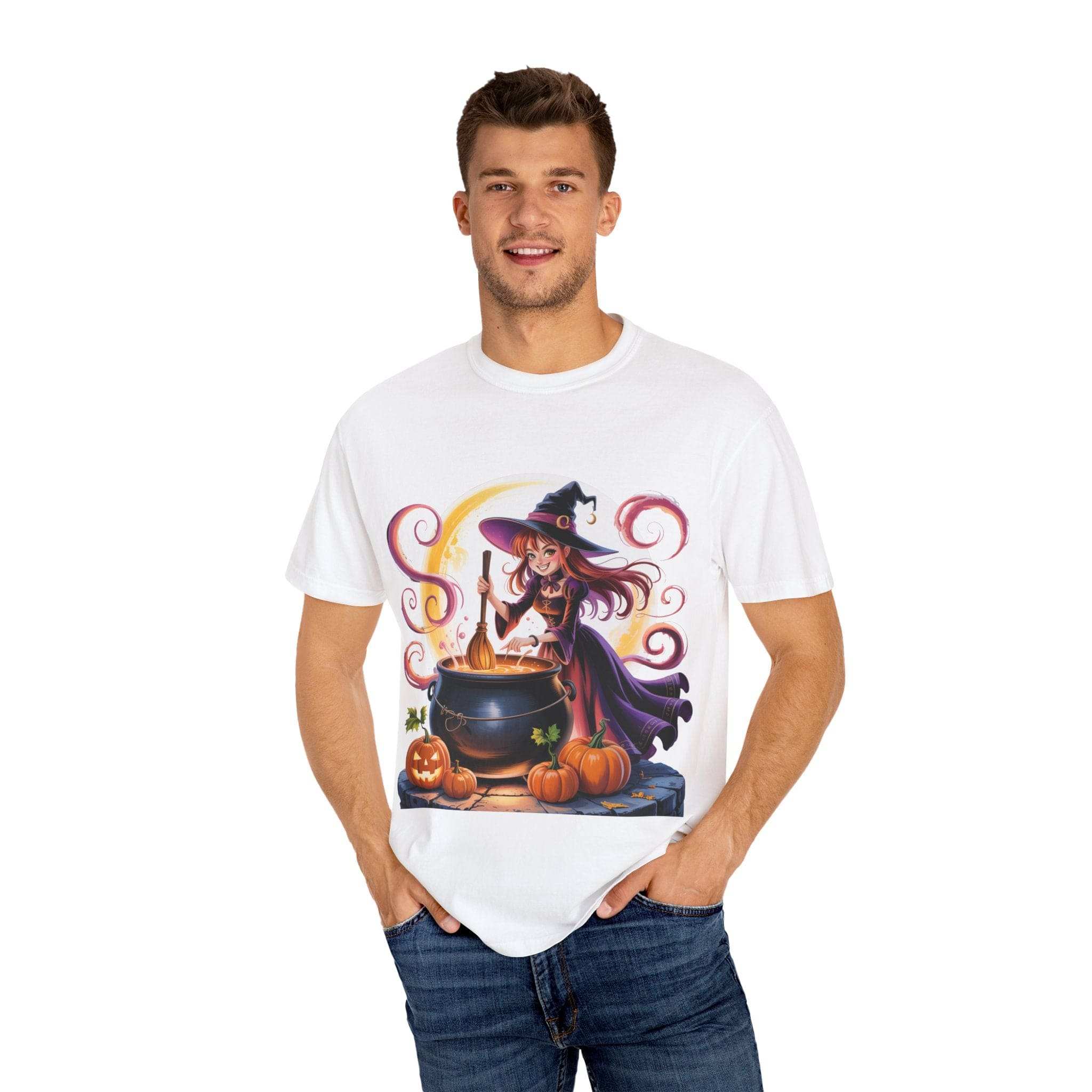 Anime Halloween Witch T-shirt