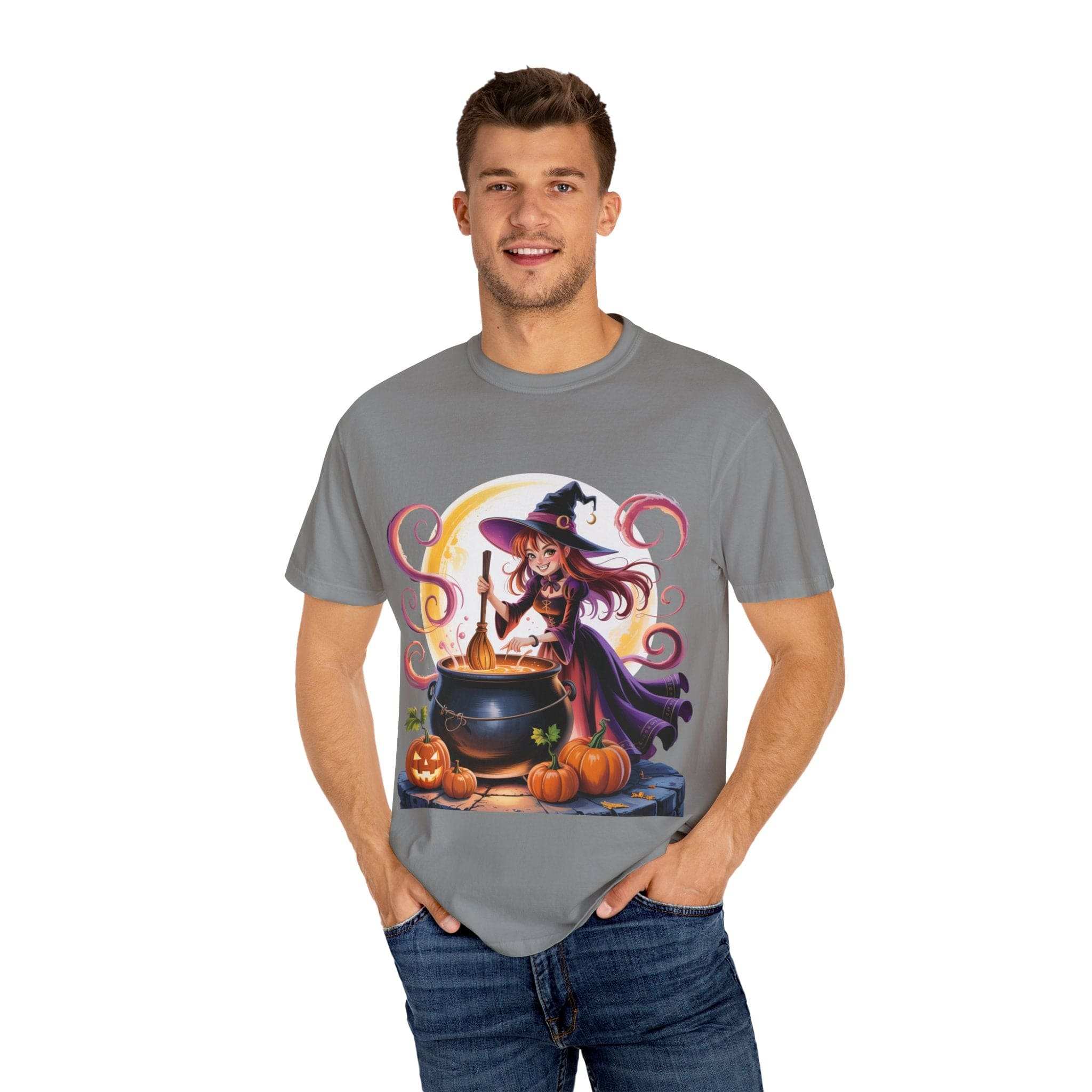 Anime Halloween Witch T-shirt