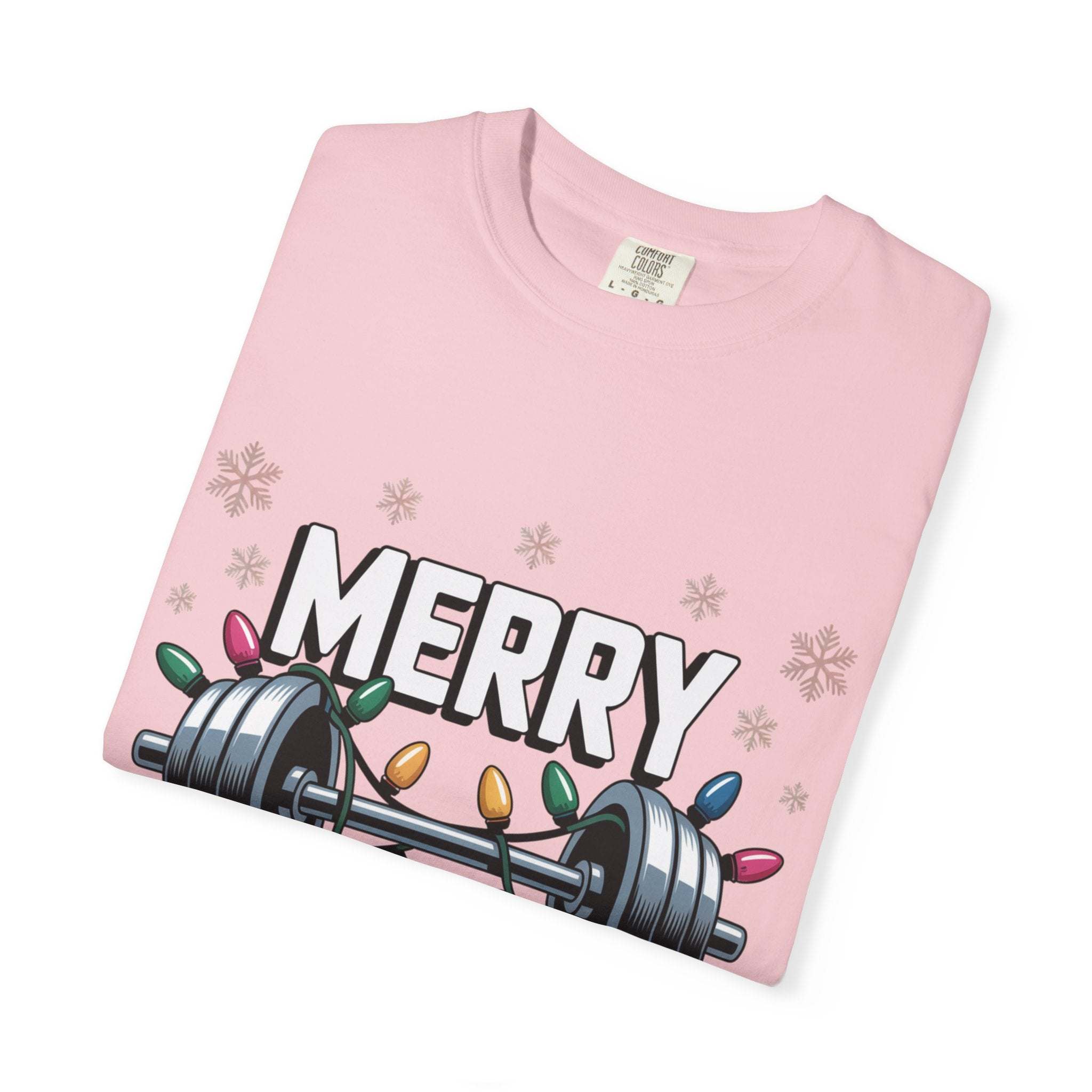 Christmas Workout T-shirt - Merry Liftmas Design