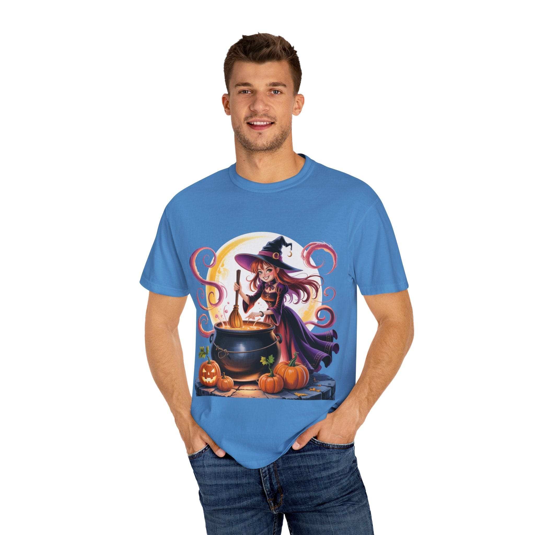 Anime Halloween Witch T-shirt