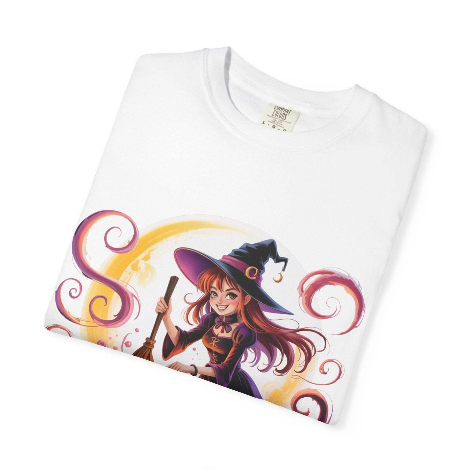 Anime Halloween Witch T-shirt