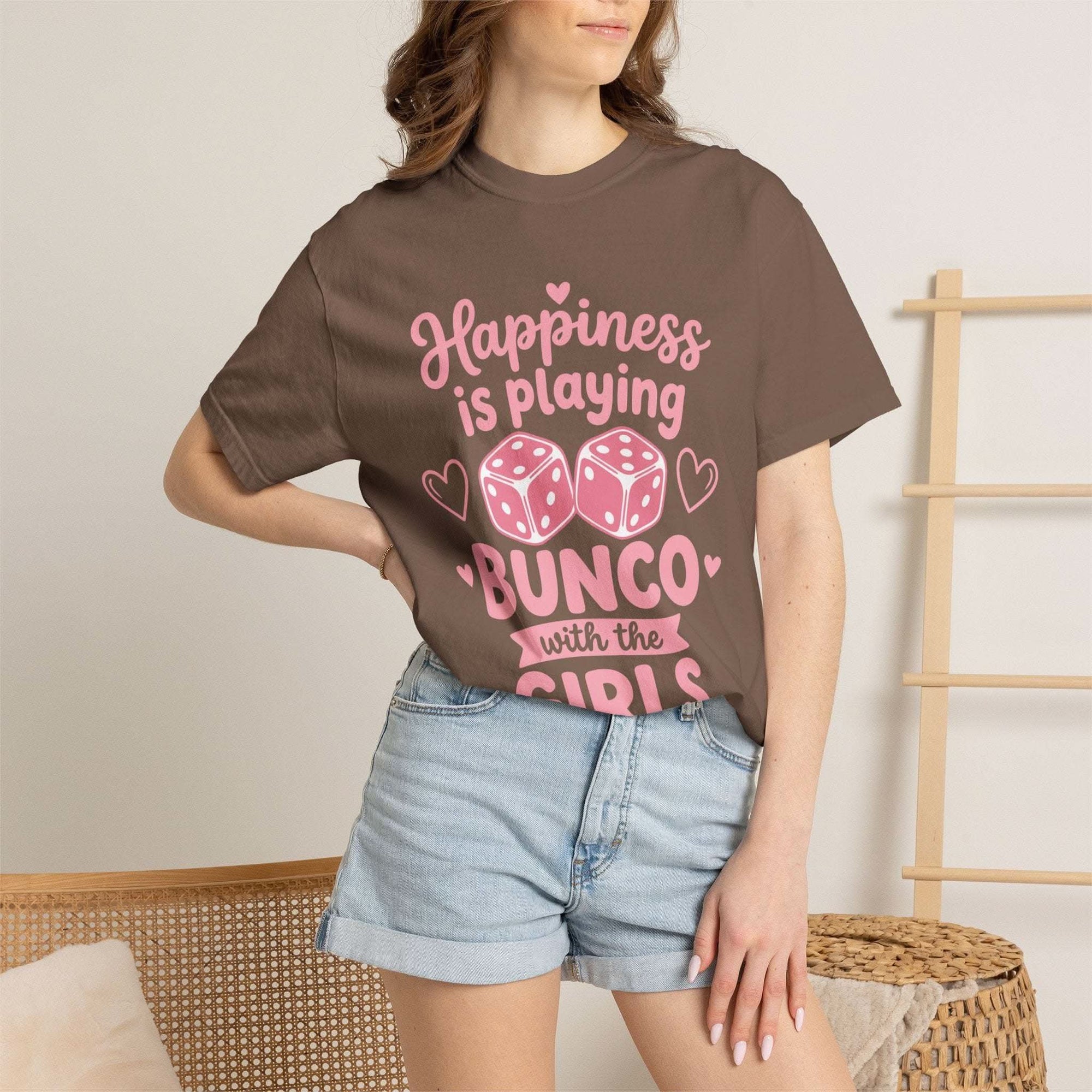 Happiness Is Playing Bunco with the Girls T-Shirt