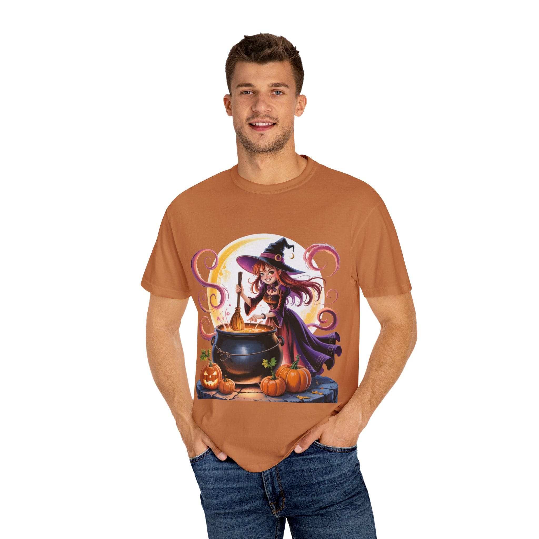 Anime Halloween Witch T-shirt