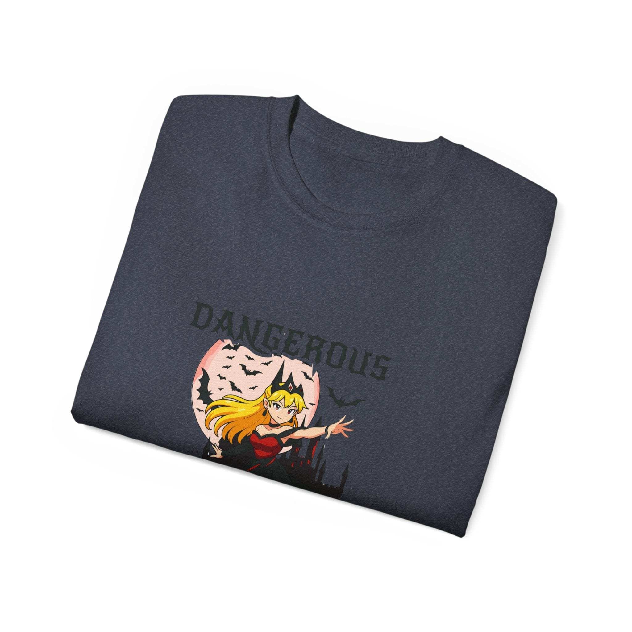 T-Shirt - Anime Halloween Dangerous Girl Print