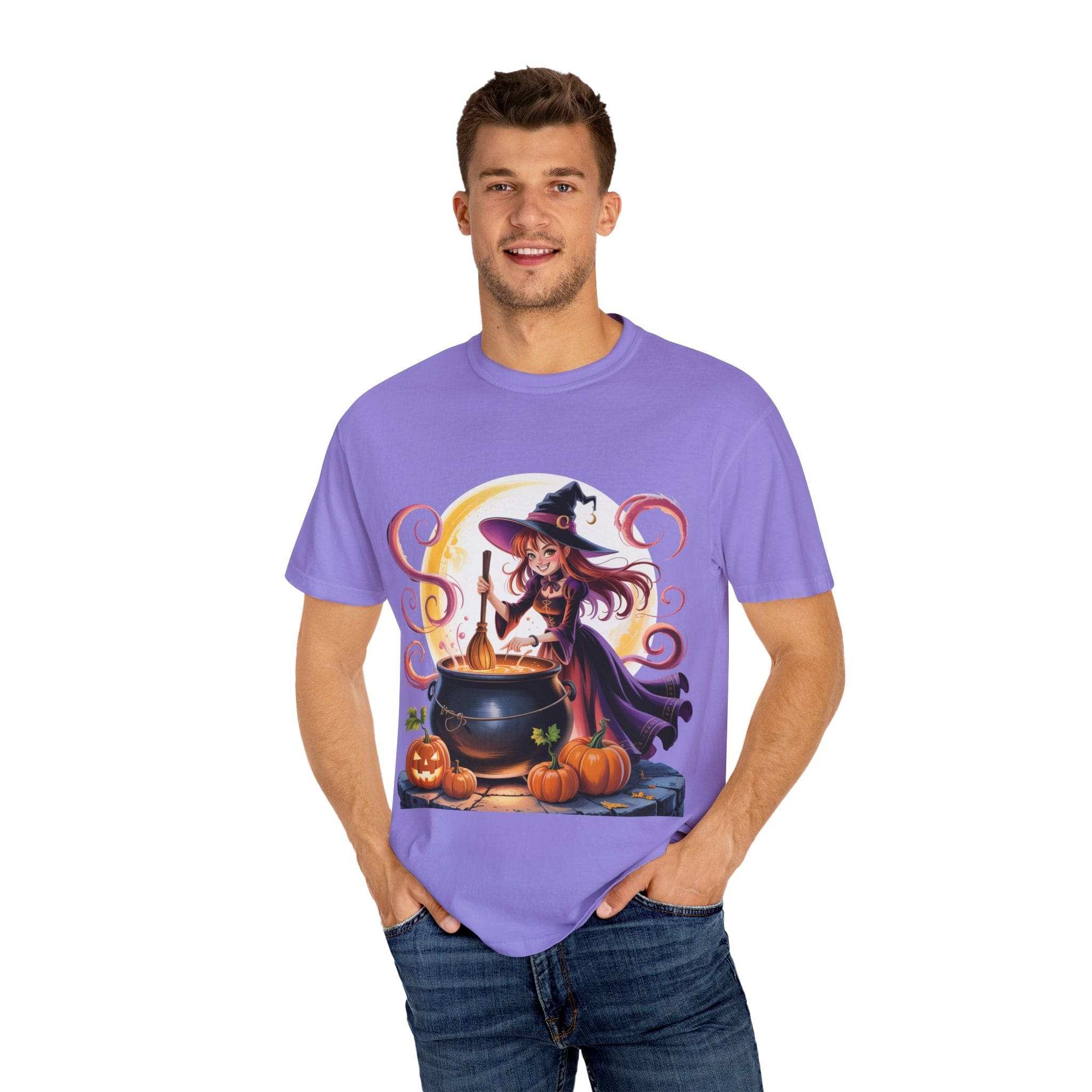 Anime Halloween Witch T-shirt